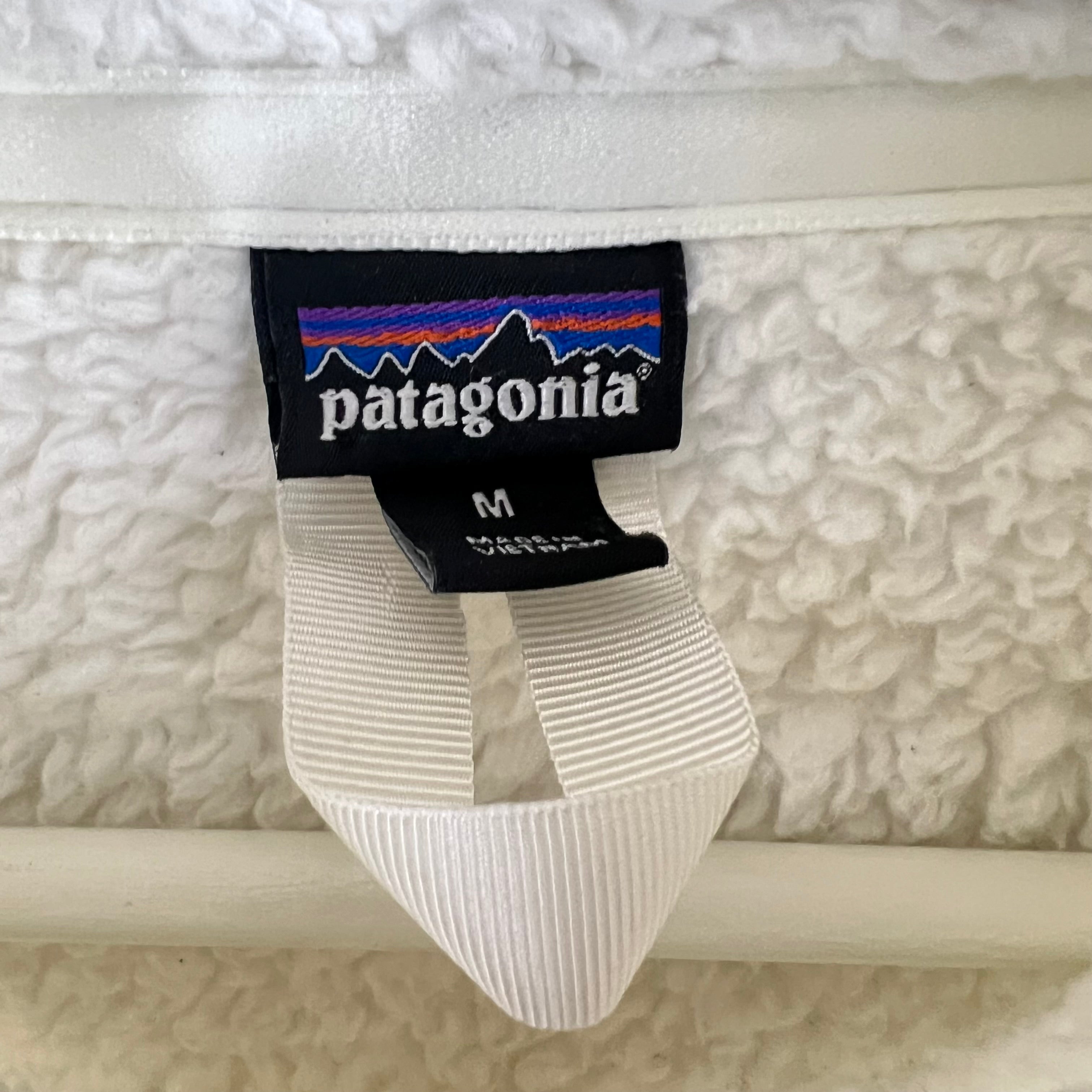 Vintage Patagonia Women’s Los Gatos 1/4 Zip Fleece Pullover Snow White