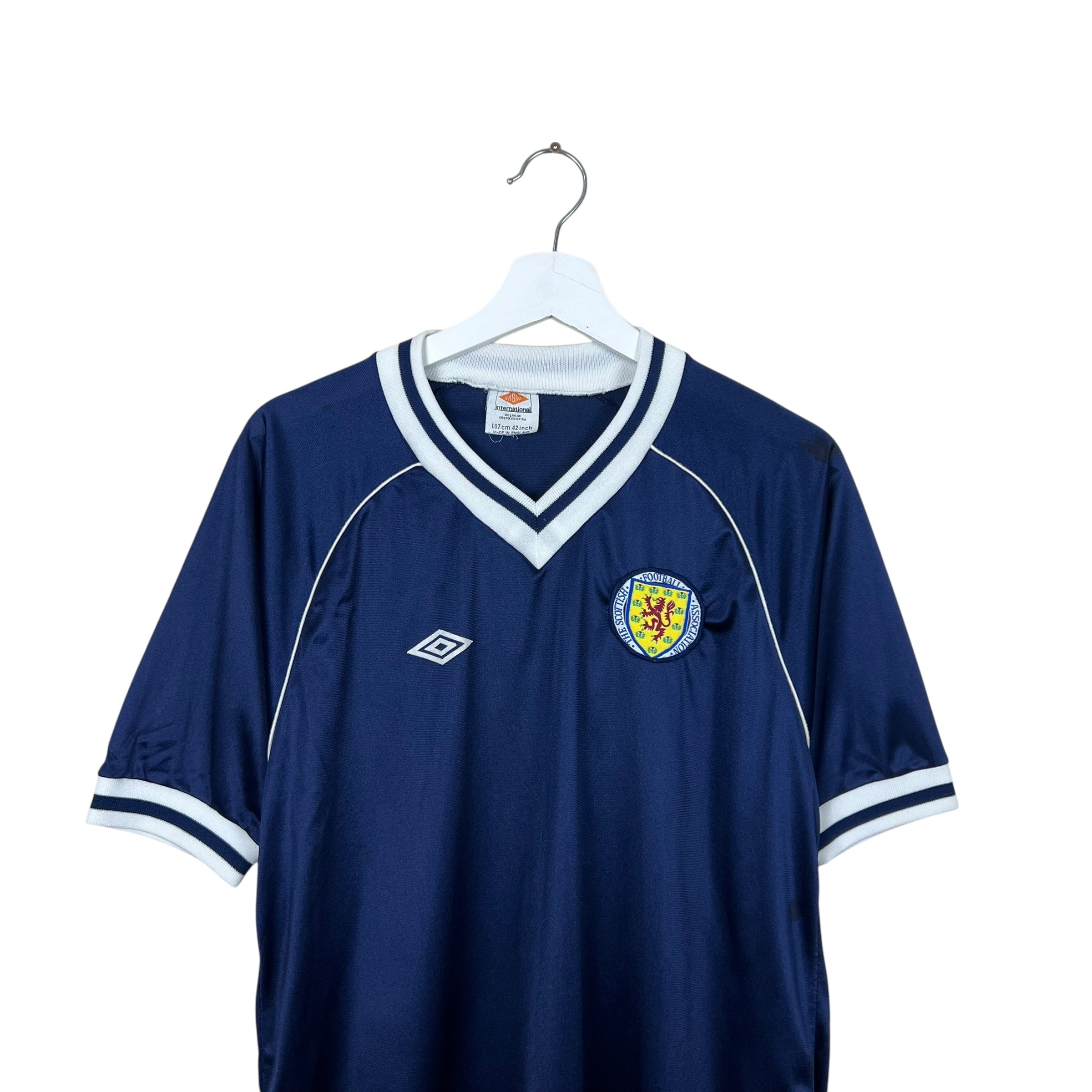 1983 Umbro Scotland Blank Home Jersey