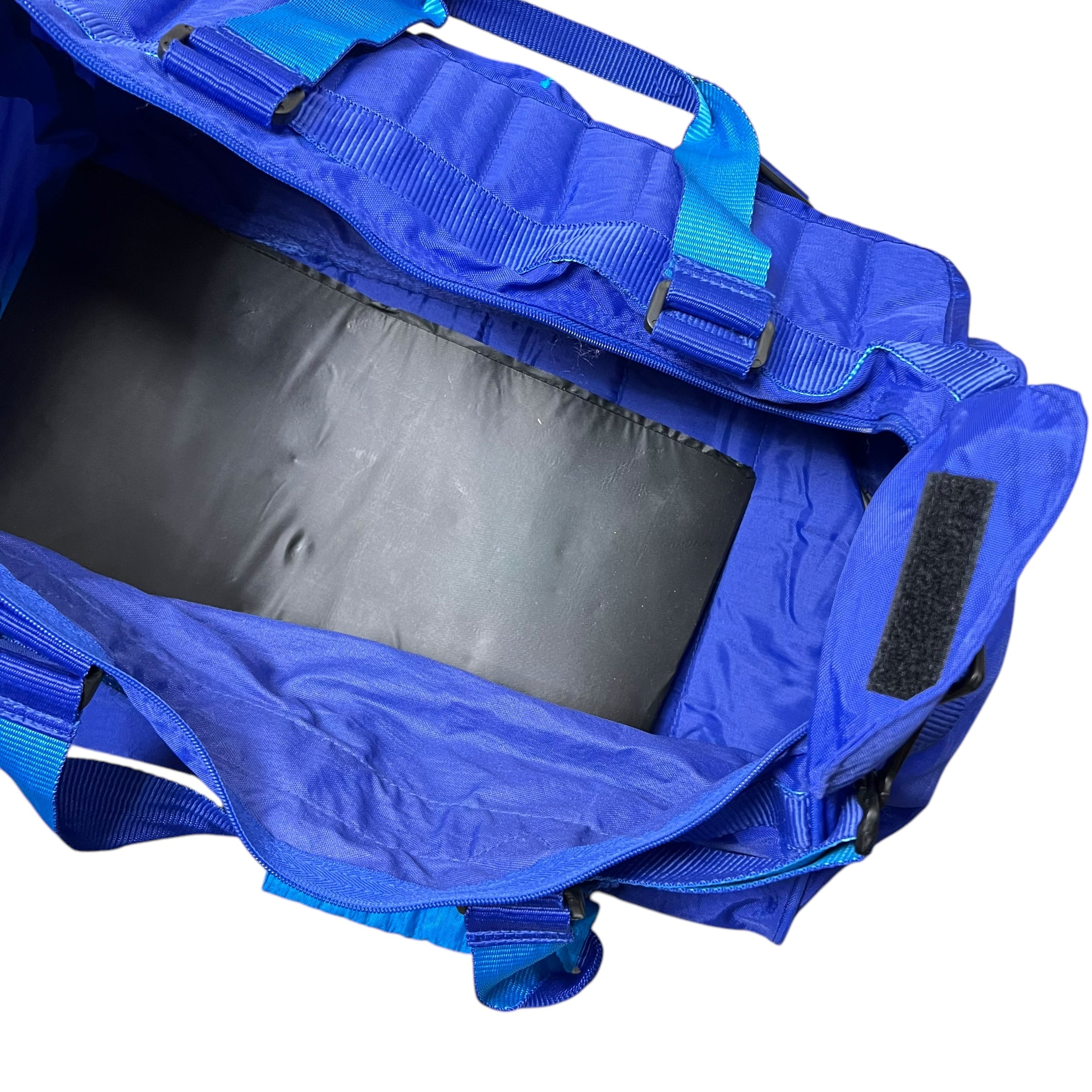 Vintage 80’s Nike Air Jordan Sports Duffle Bag Teal/Purple