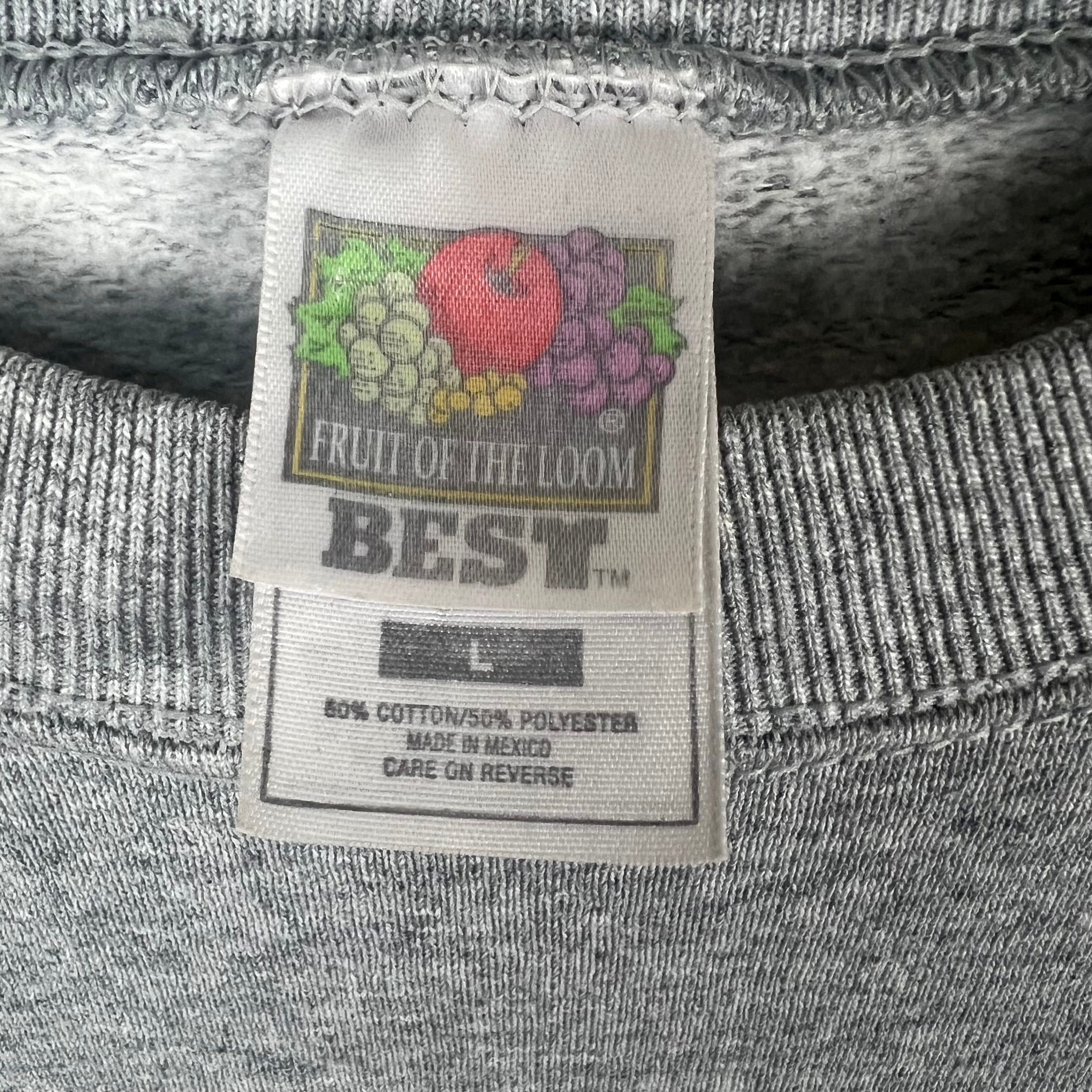 Vintage Veggie Tales Promo Crewneck Heather Grey