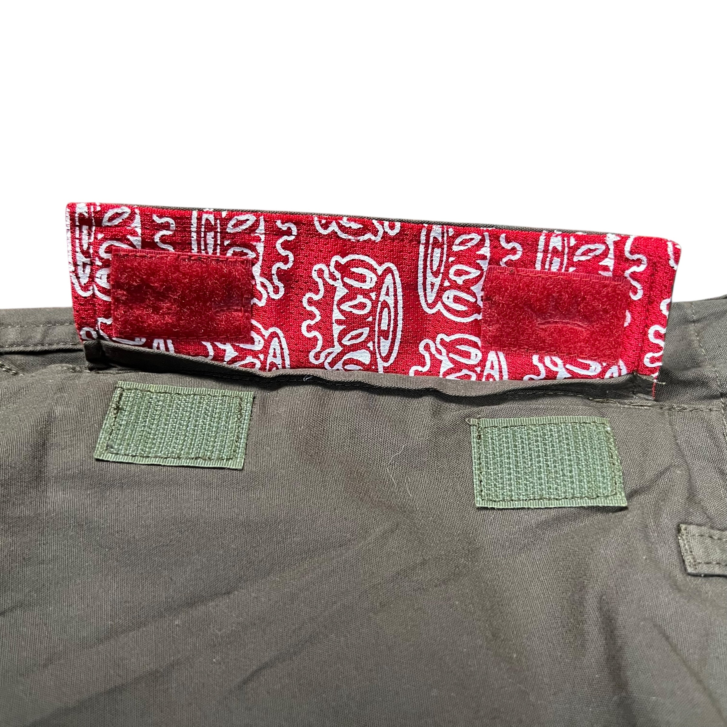 Vintage JNCO Jeans Baggy Cargo Pants Dark Olive