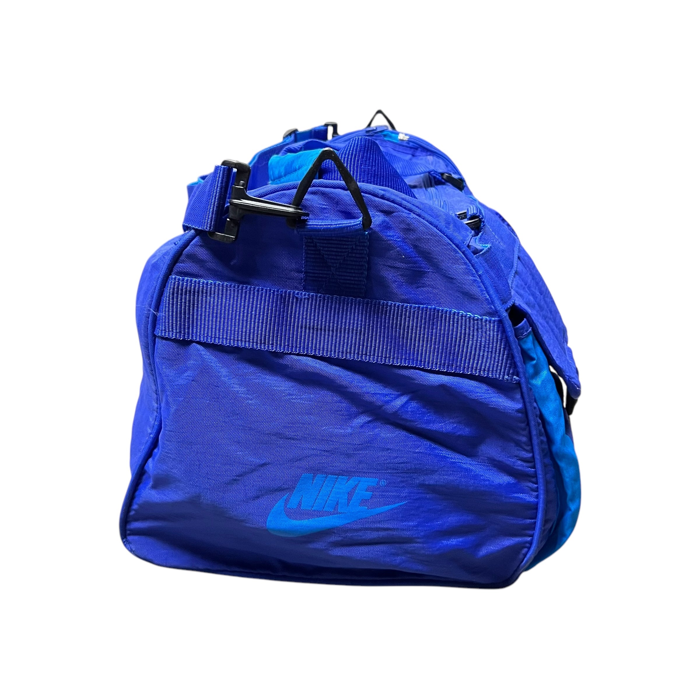 Vintage 80’s Nike Air Jordan Sports Duffle Bag Teal/Purple