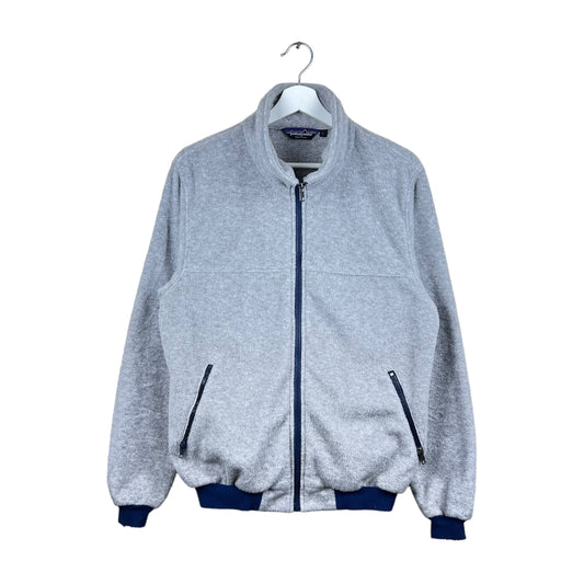 Vintage 80’s Patagonia Full Zip Fleece Jacket Heather Grey