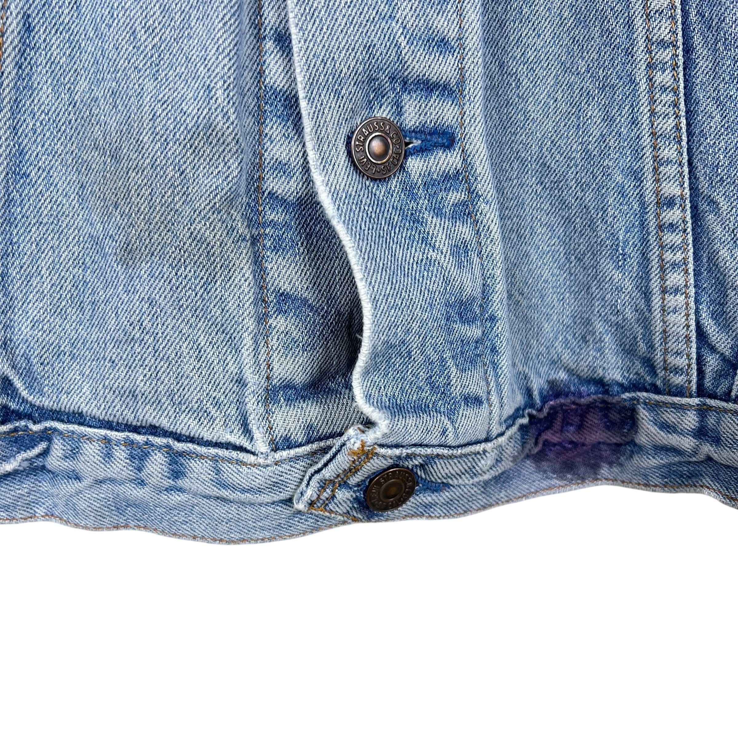 Vintage Levi’s Denim Trucker Jacket Light Wash