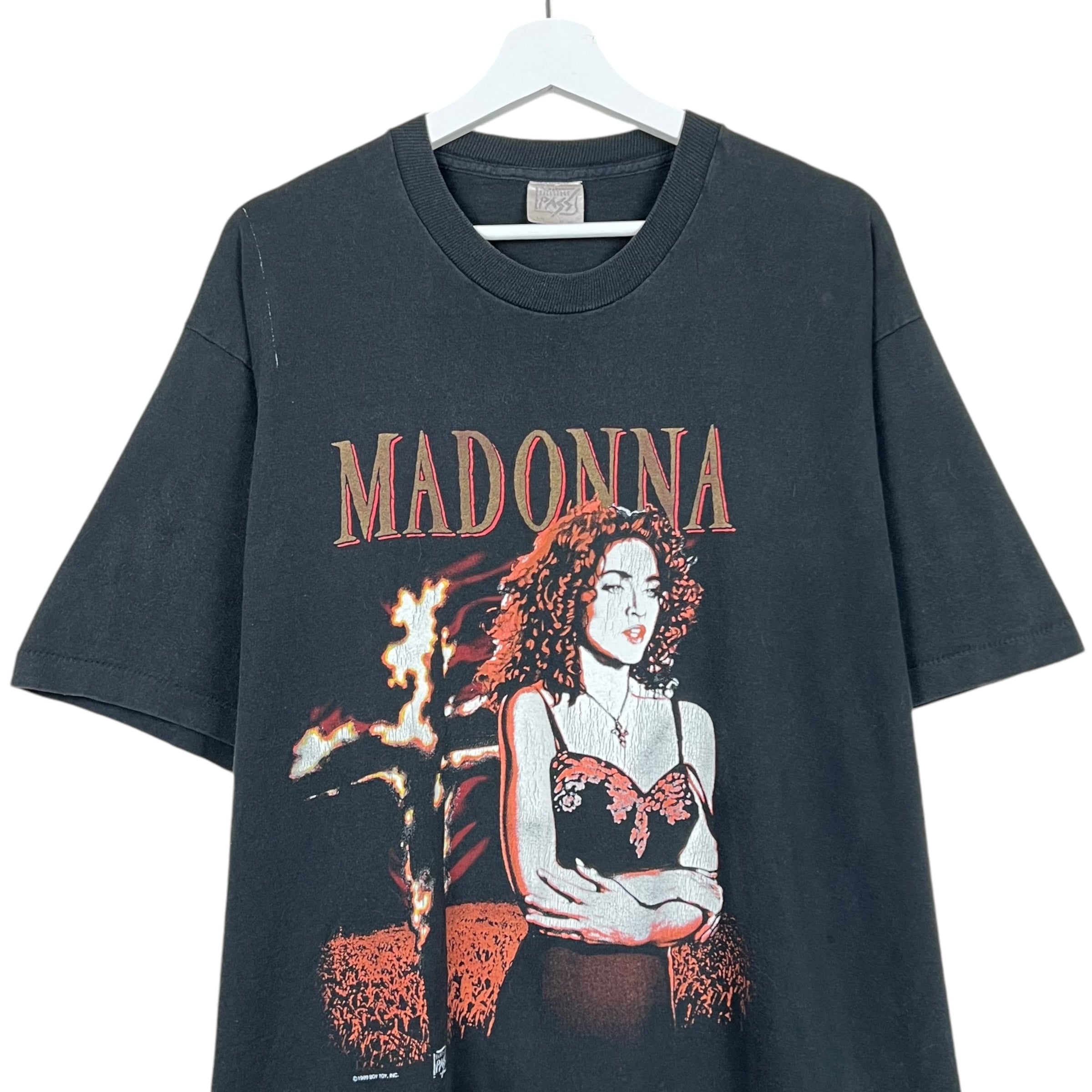 1989 Madonna “Like A Prayer” Album Promo Tee Black