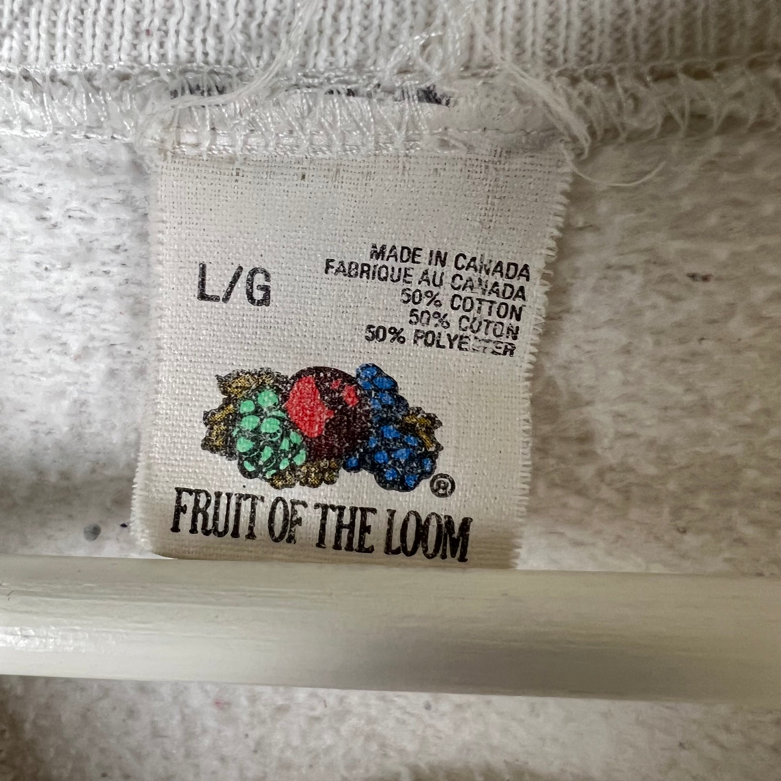 Vintage Bootleg Gucci Logo Crewneck White