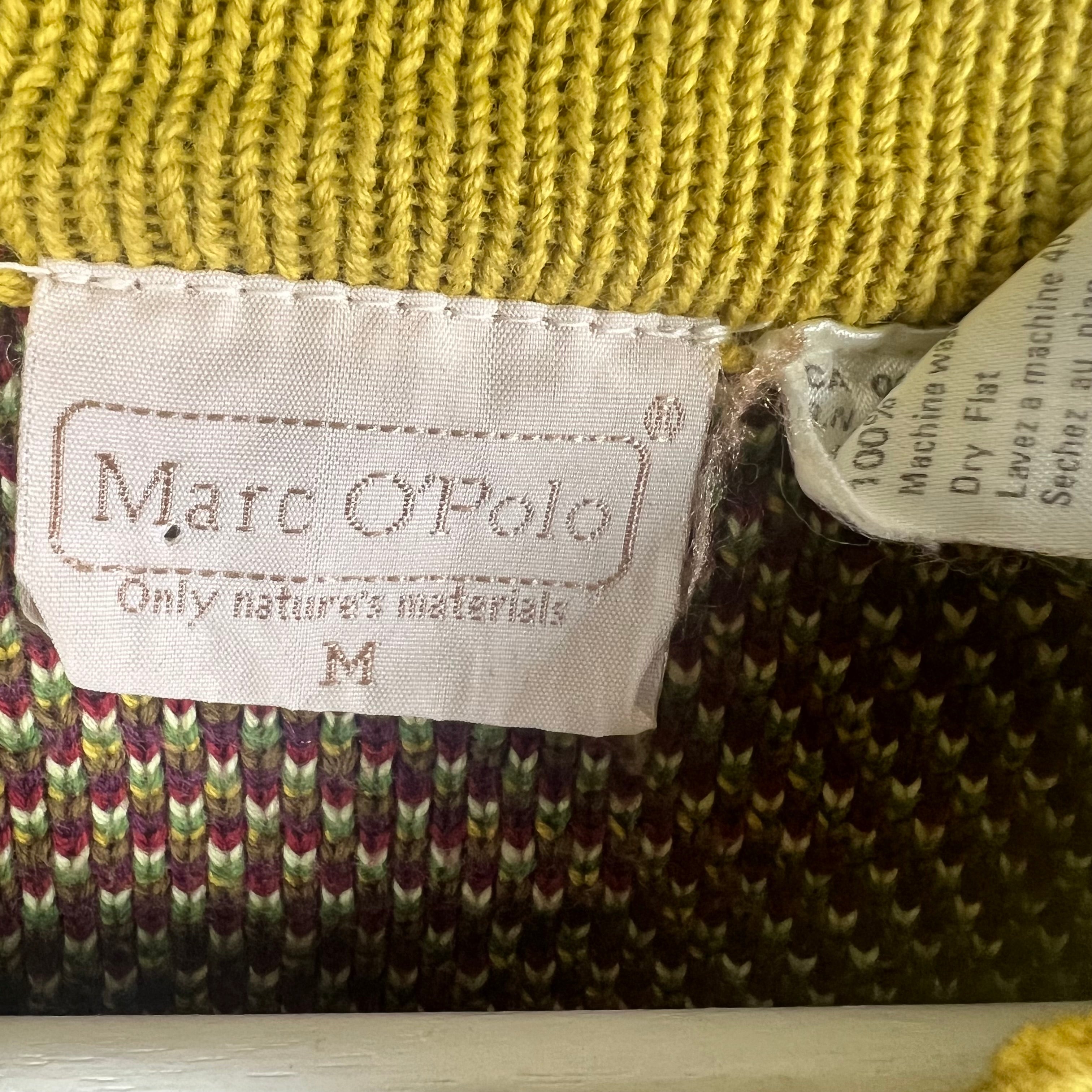 Vintage Marc O’Polo Women’s Floral Design Knit Multi