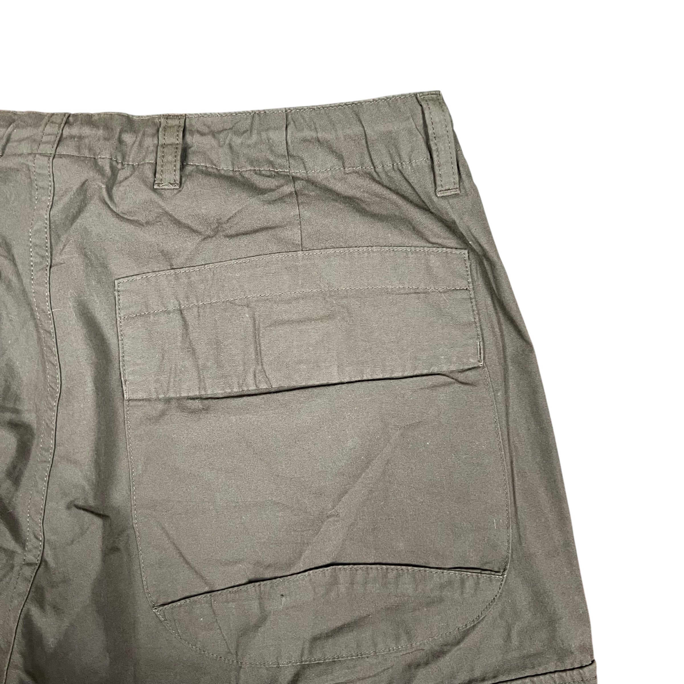 Vintage JNCO Jeans Baggy Cargo Pants Dark Olive