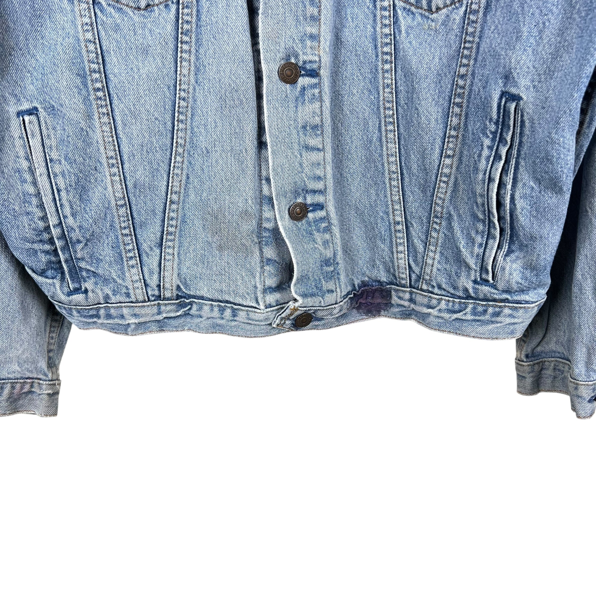 Vintage Levi’s Denim Trucker Jacket Light Wash