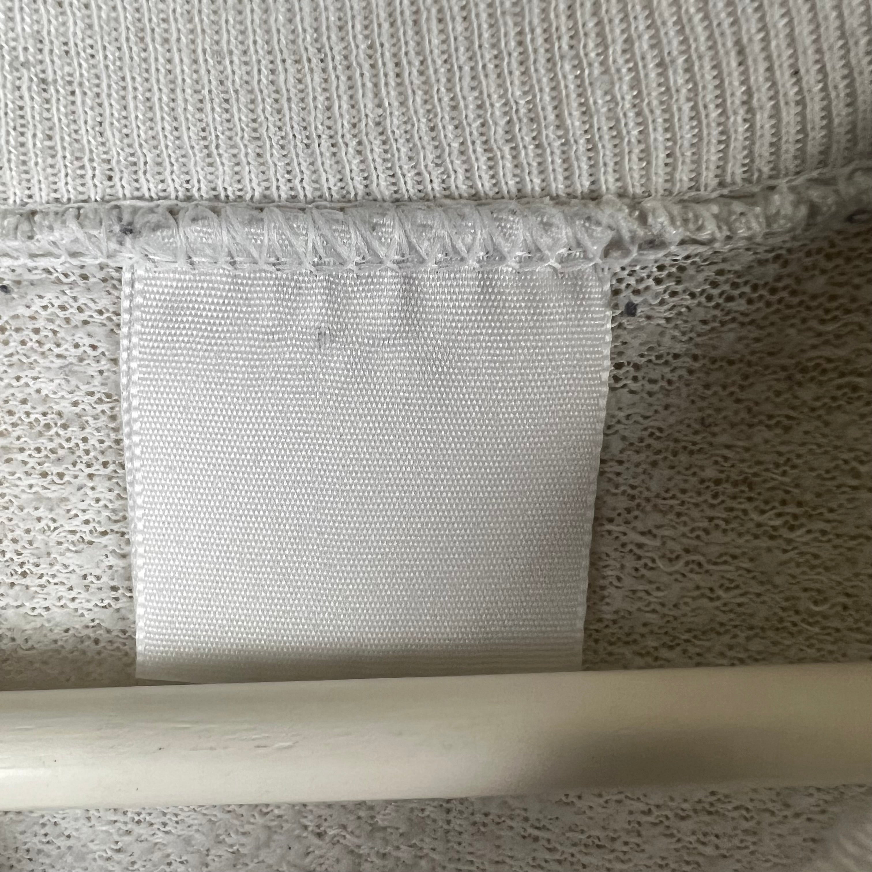 1991 Monterey California Grand Prix Motorcycle Crewneck White