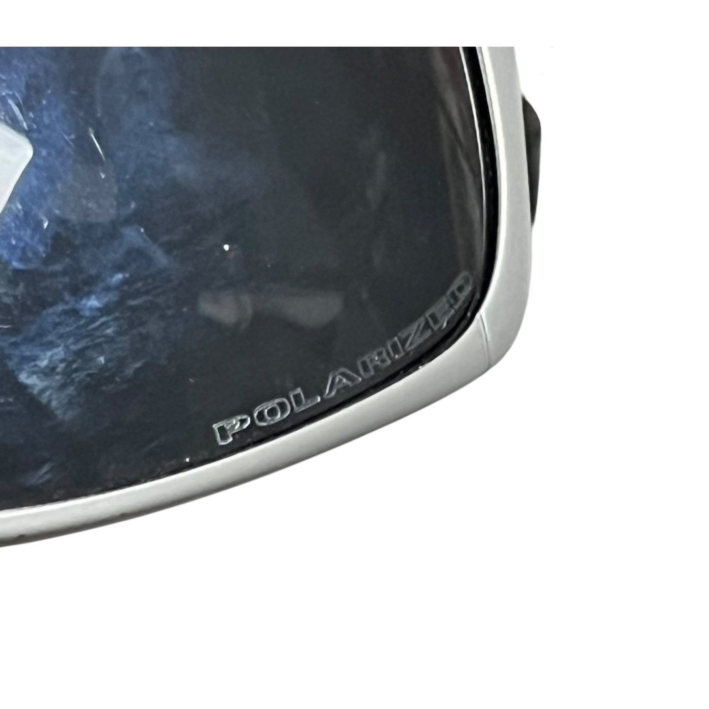 Oakley Inmate Rectangle Sunglasses Silver
