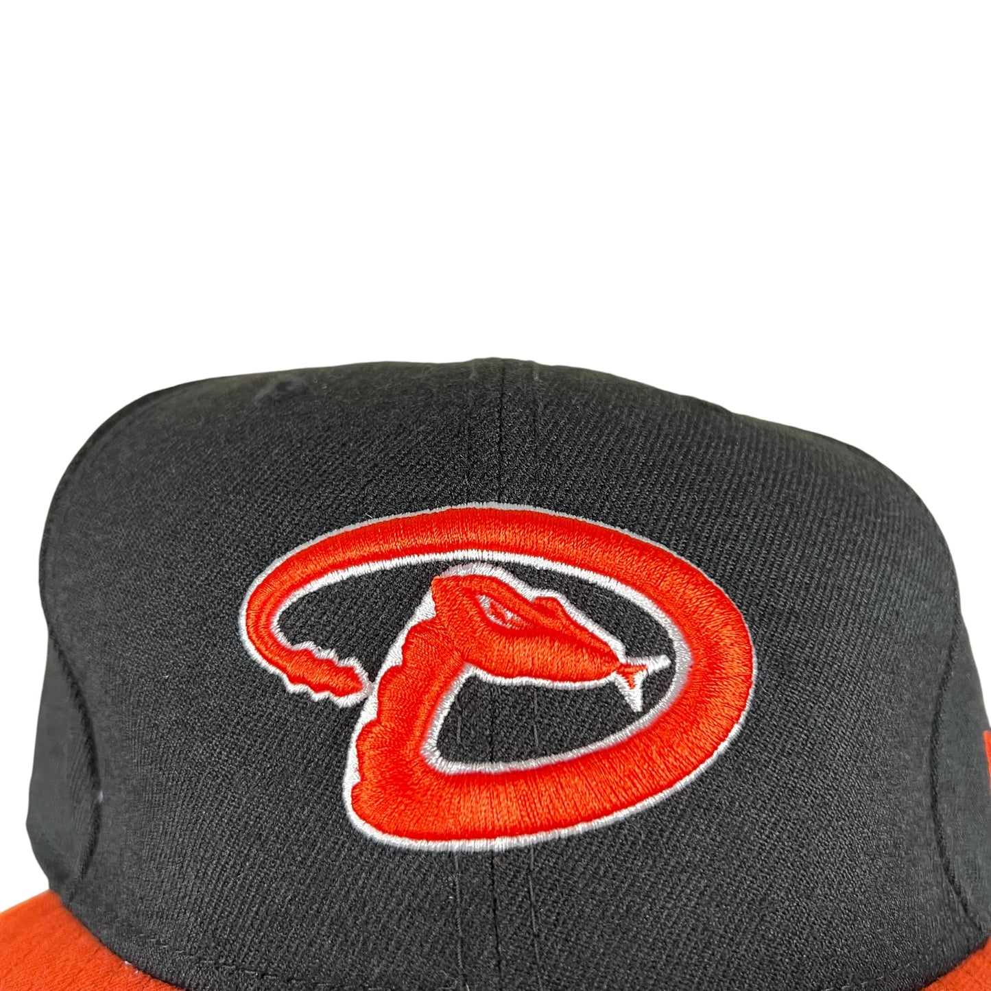 New Era MLB Arizona Diamondbacks Logo Fitted Hat Black/Orange