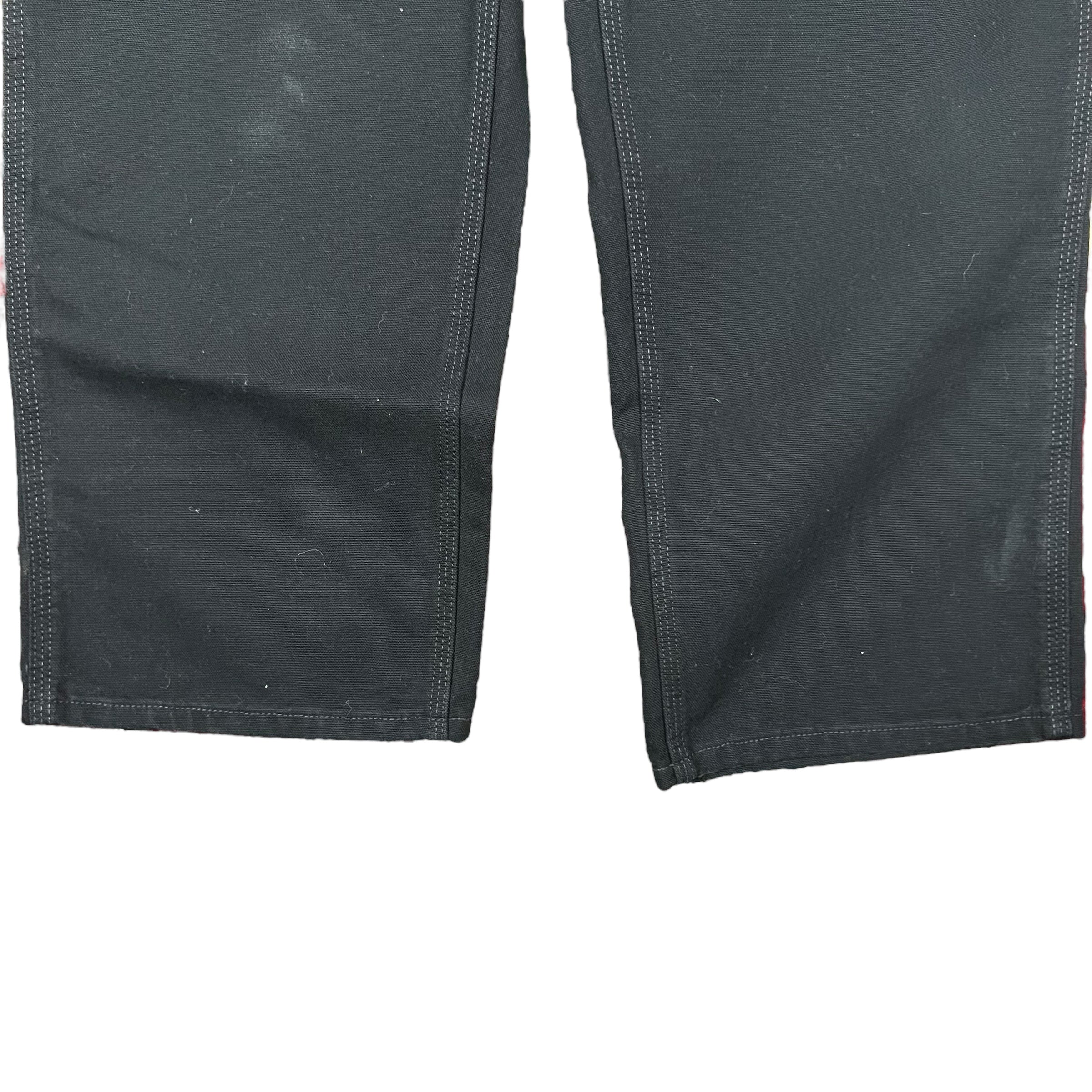 Vintage Carhartt Loose Original Fit Carpenter Pants Black
