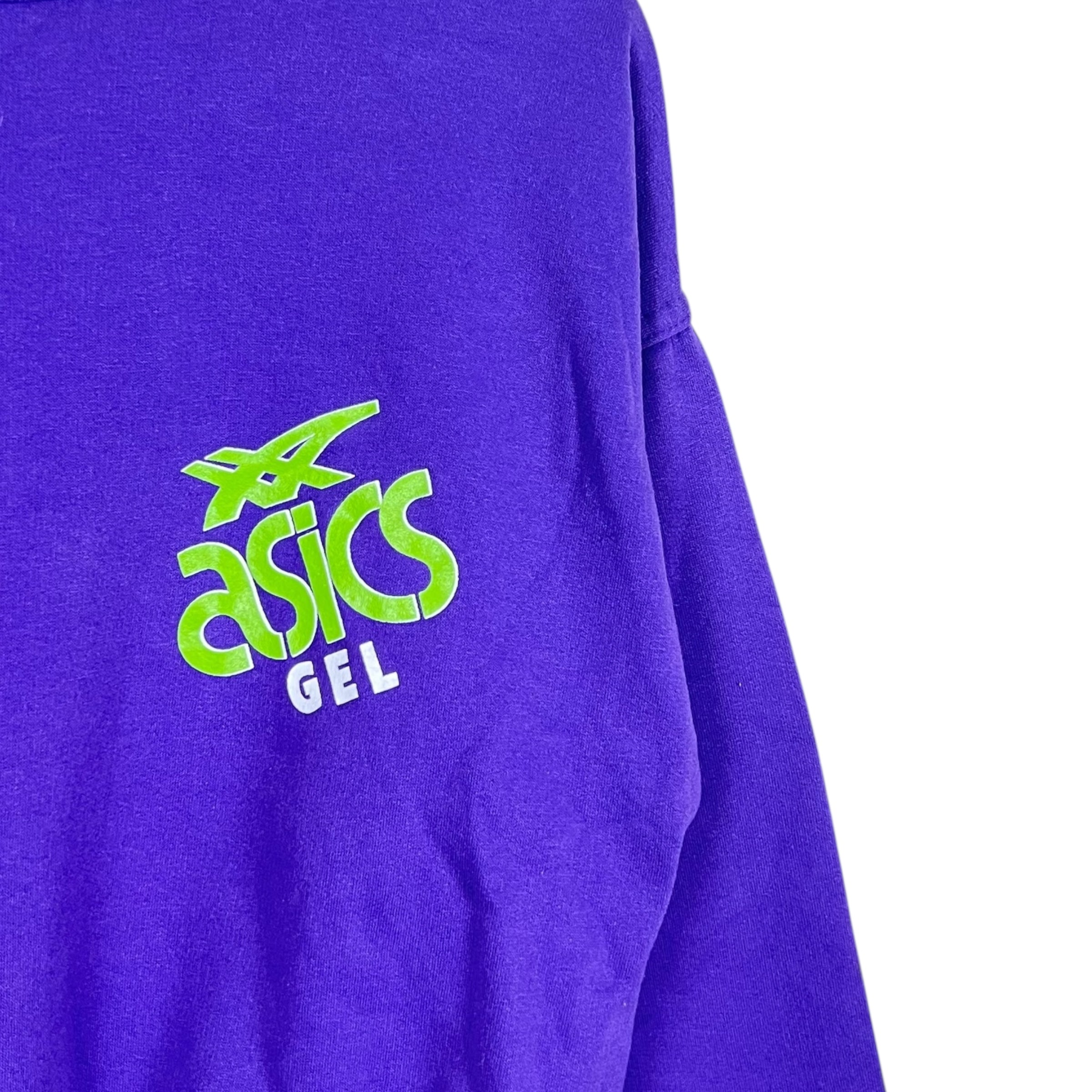 Vintage Asics Gel Promo Crewneck Purple