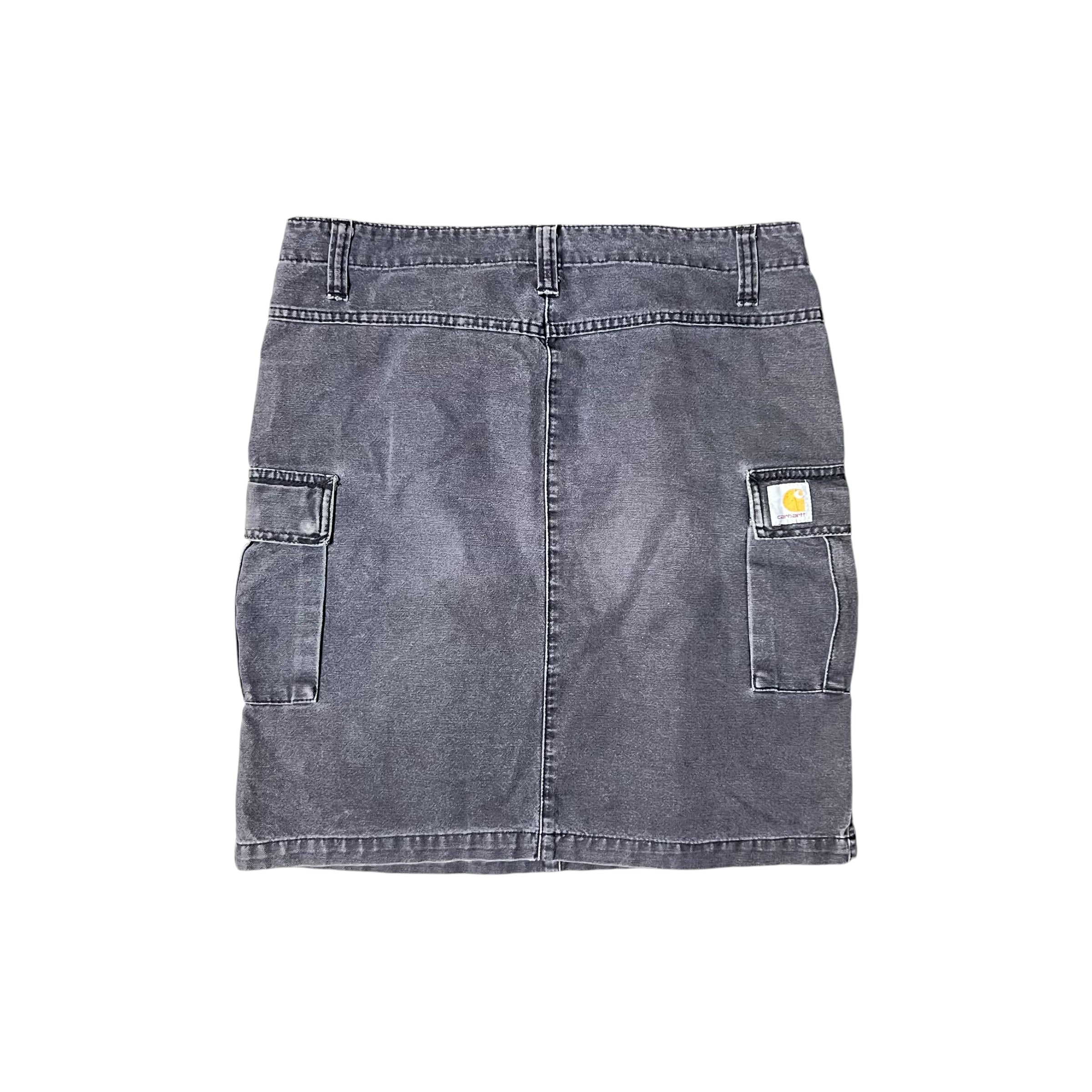 Vintage Carhartt Women’s Cargo Skirt Washed Black