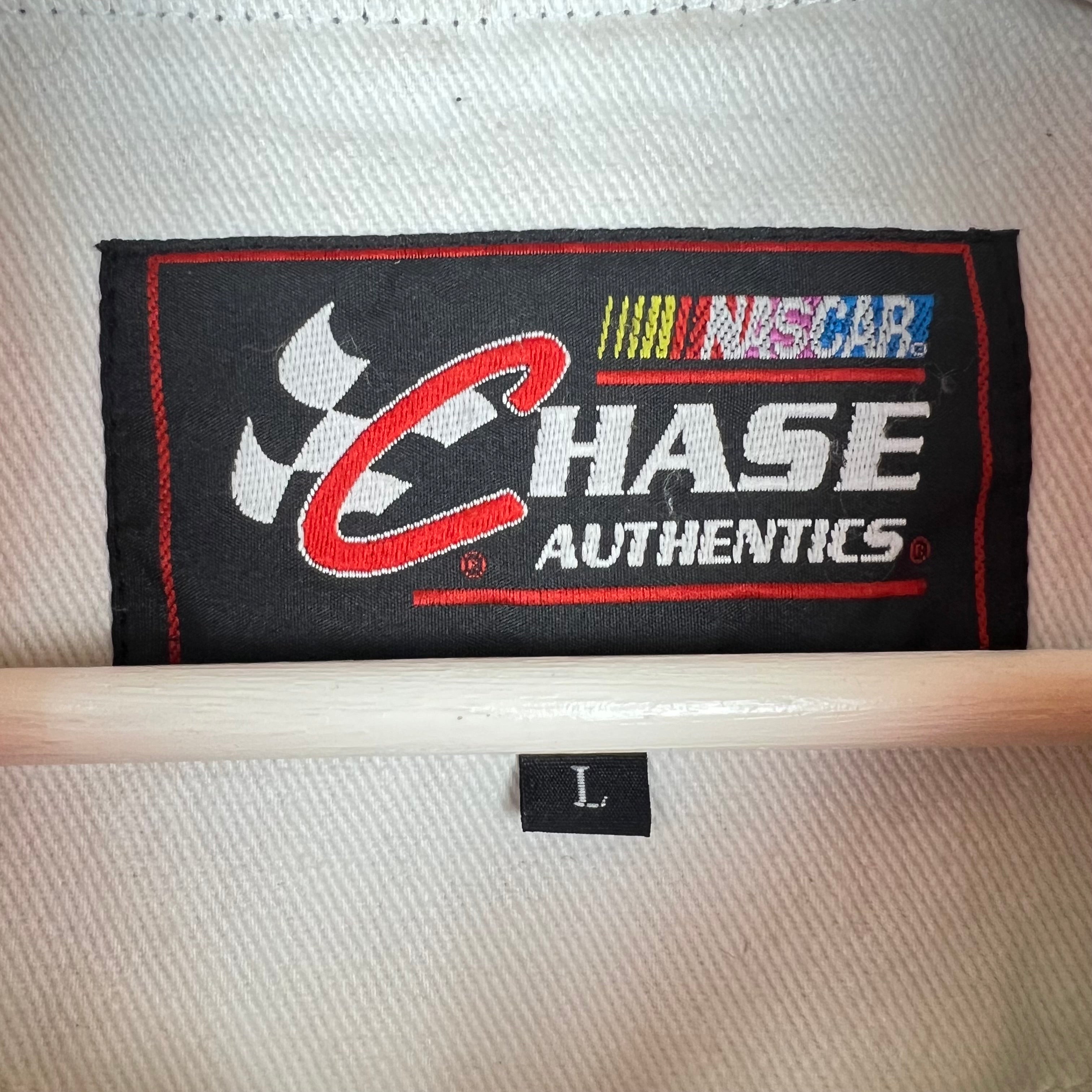 Vintage Chase Authentics NASCAR Tony Stewart Home Depot Racing Jacket White