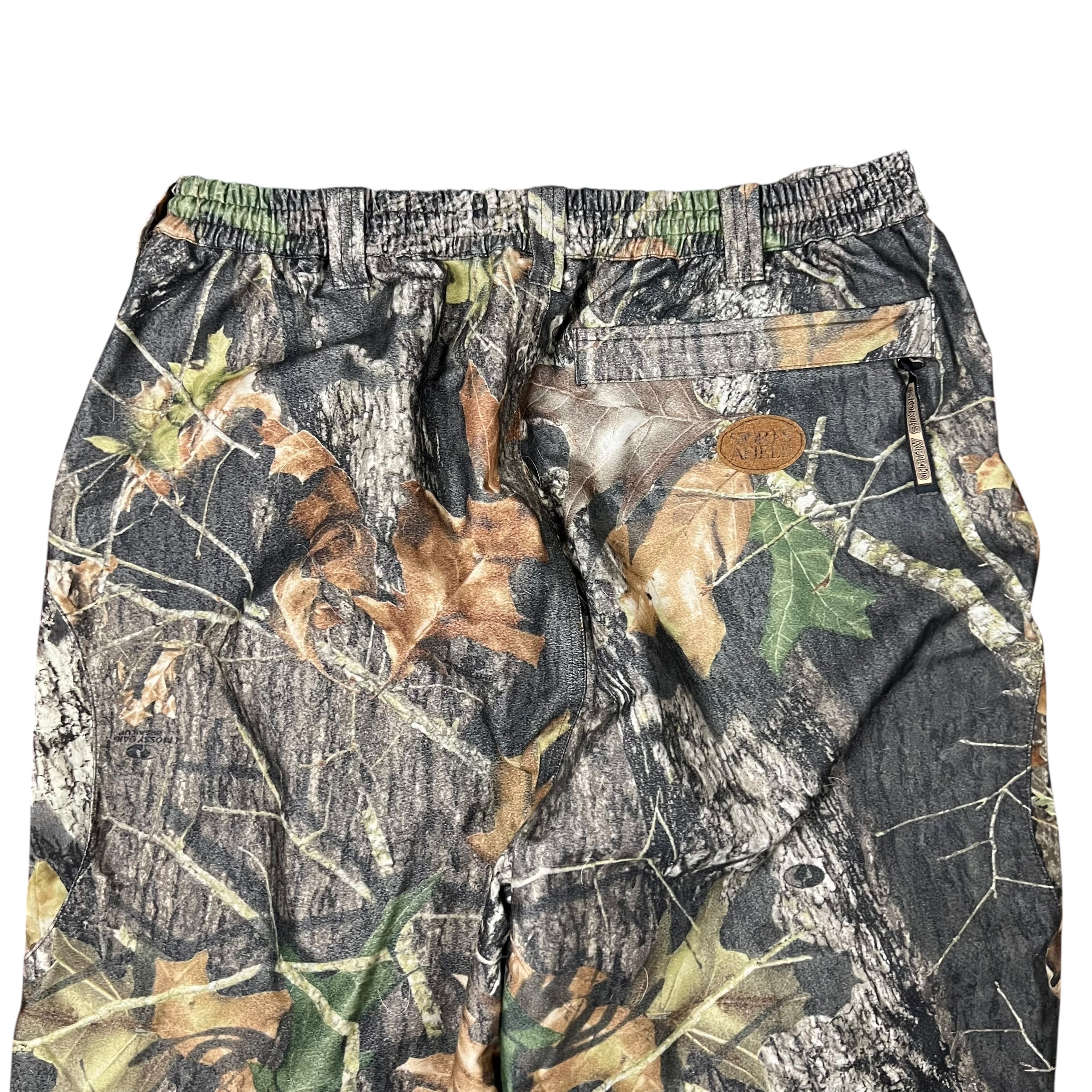 Vintage Sports Afield Insulated Fabric RealTree Cargo Pants Camo