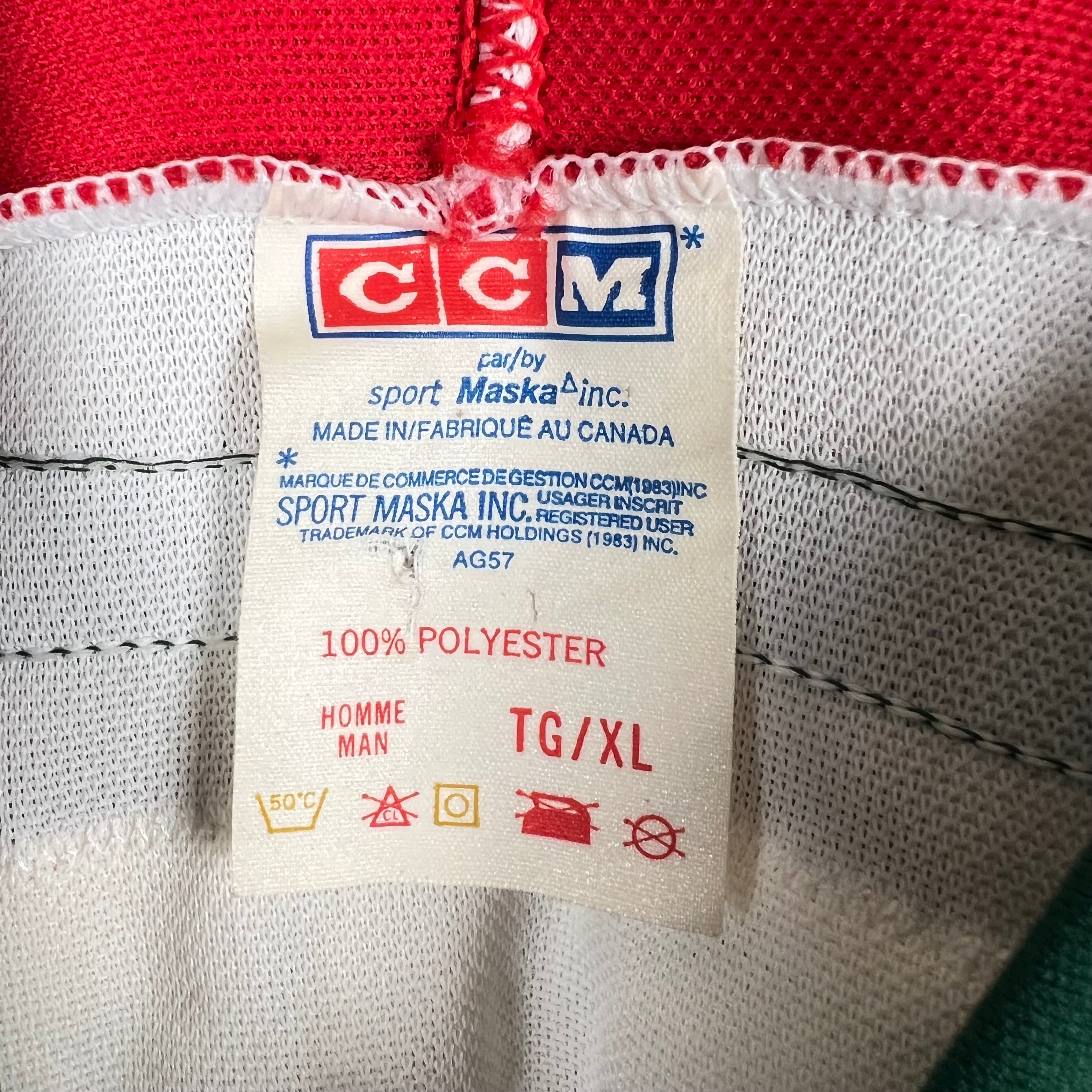 1980s CCM NHL New Jersey Devils Custom Jersey