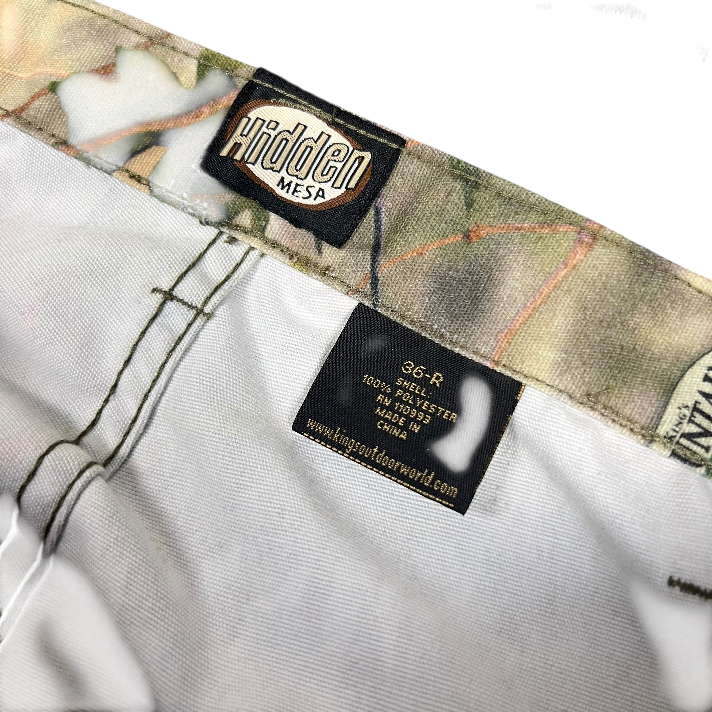Vintage Hidden Gear RealTree Cargo Pants Camo