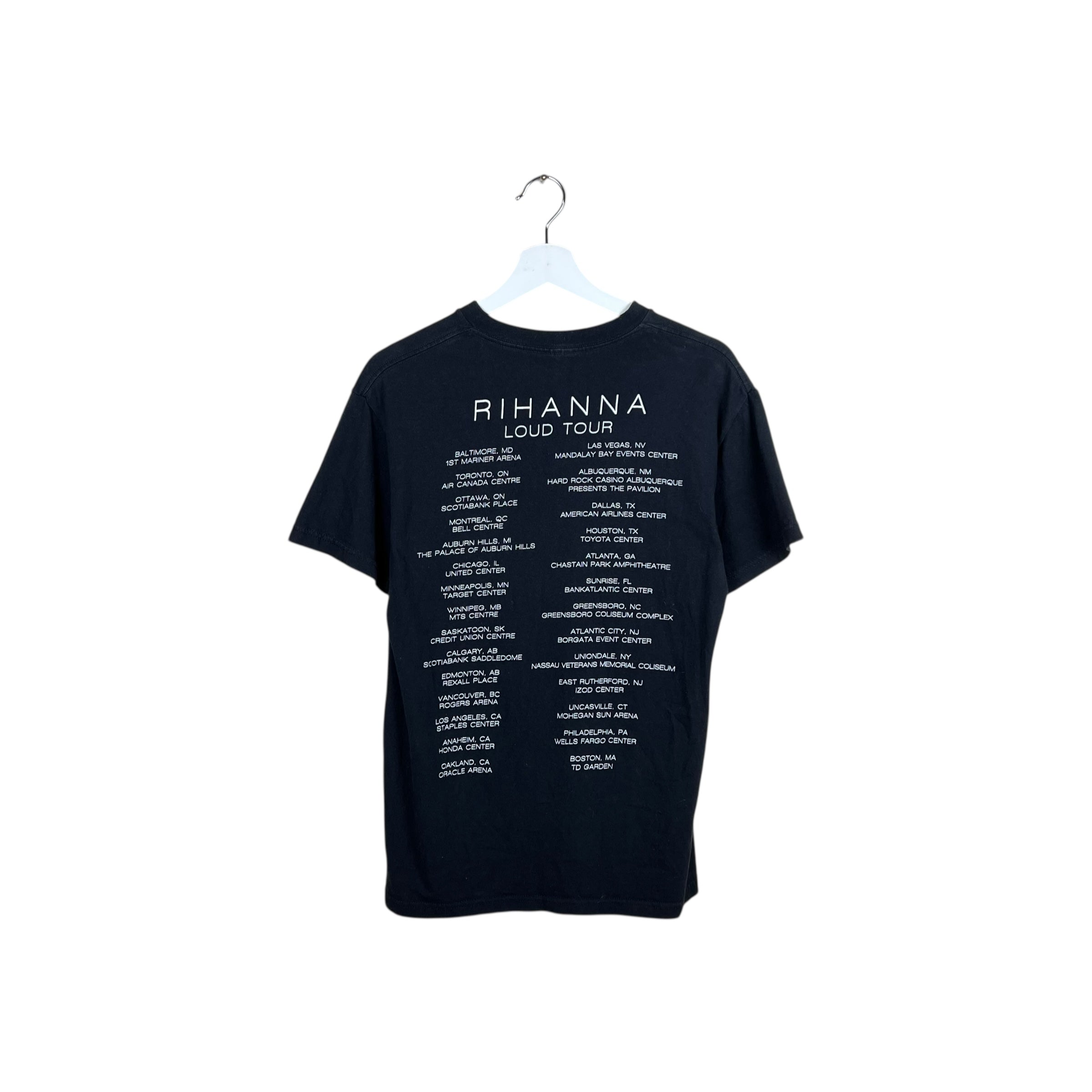 2011 Rihanna Loud Tour Tee Black