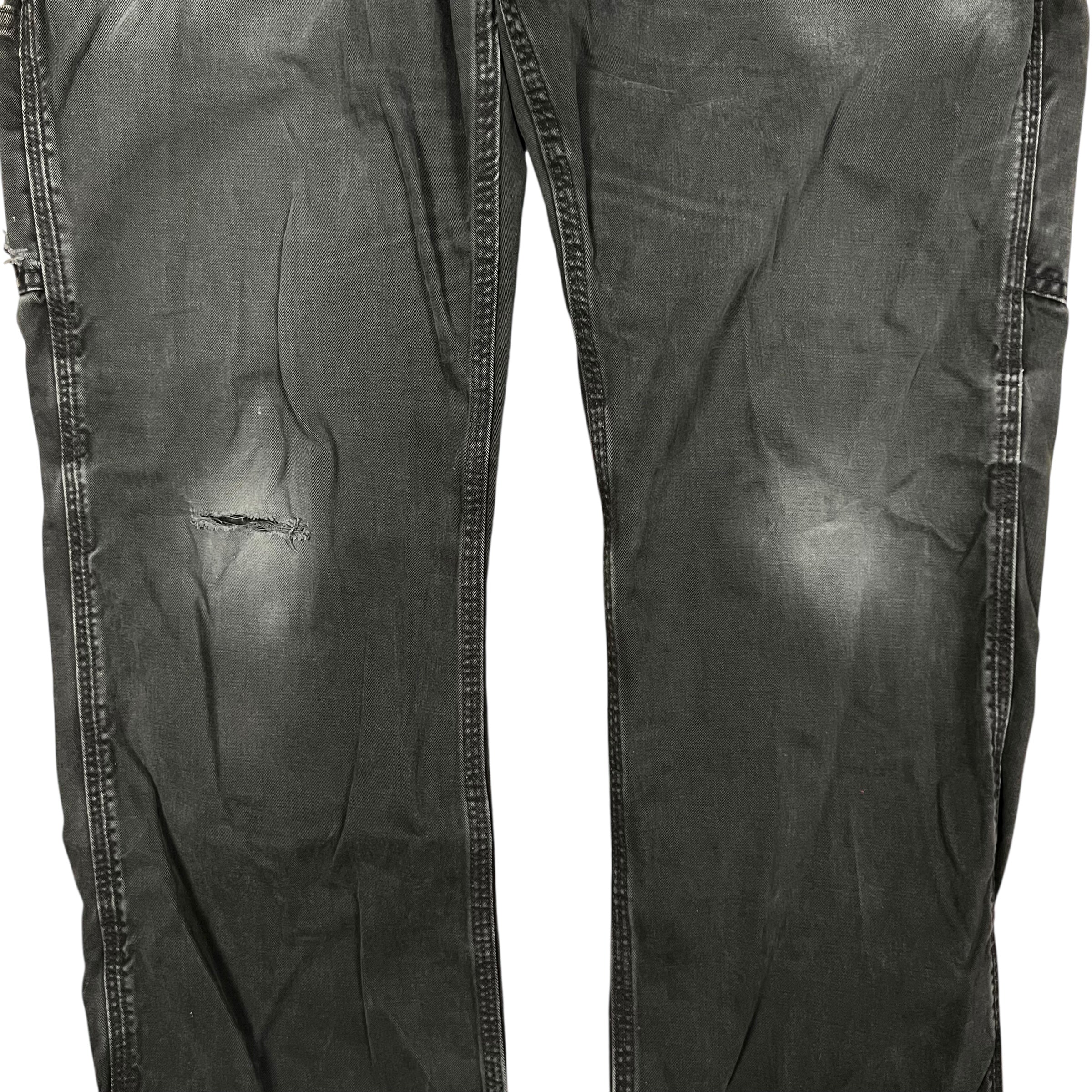 Vintage Carhartt Relaxed Fit Carpenter Pants Faded Black