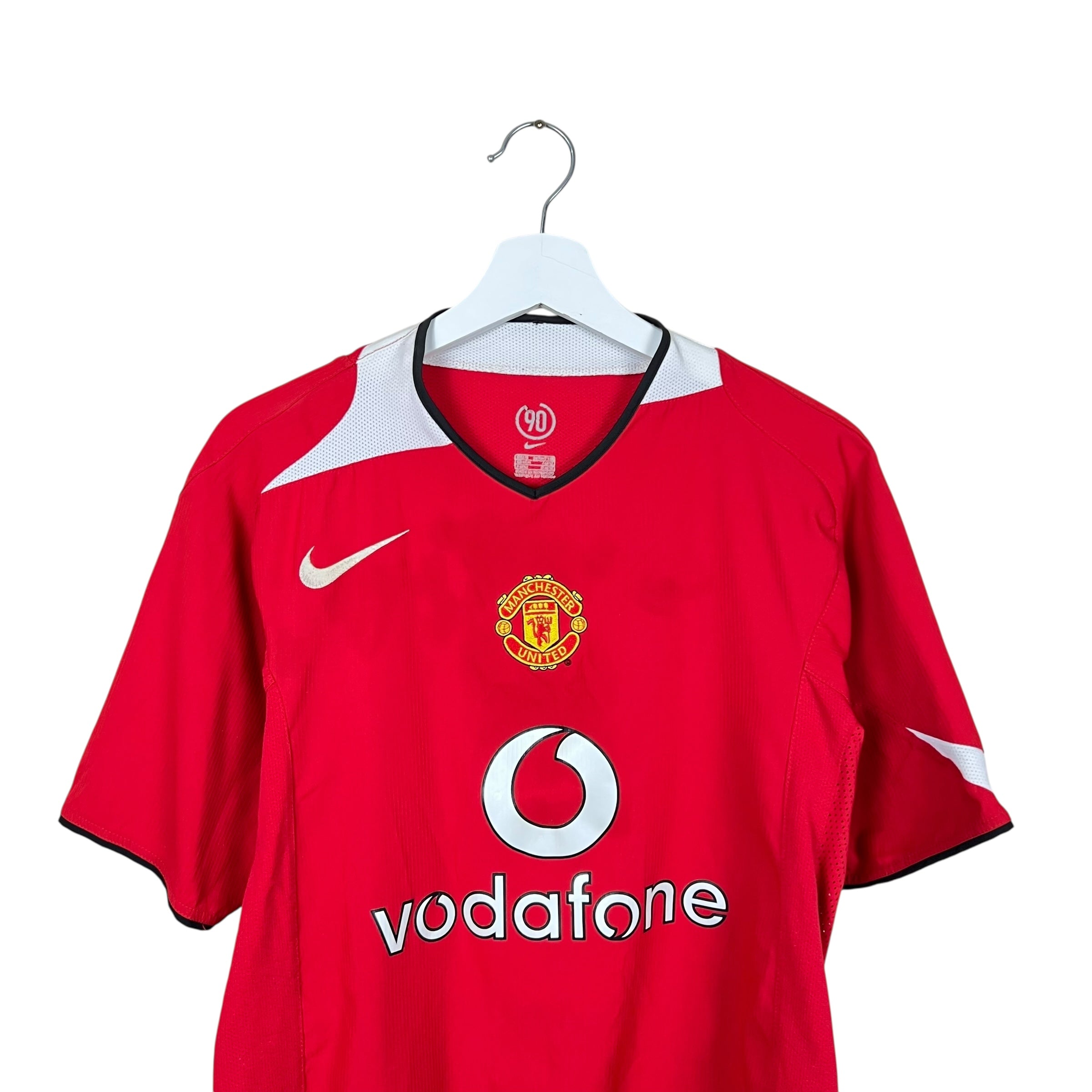 2004 Nike Manchester United Blank Home Jersey