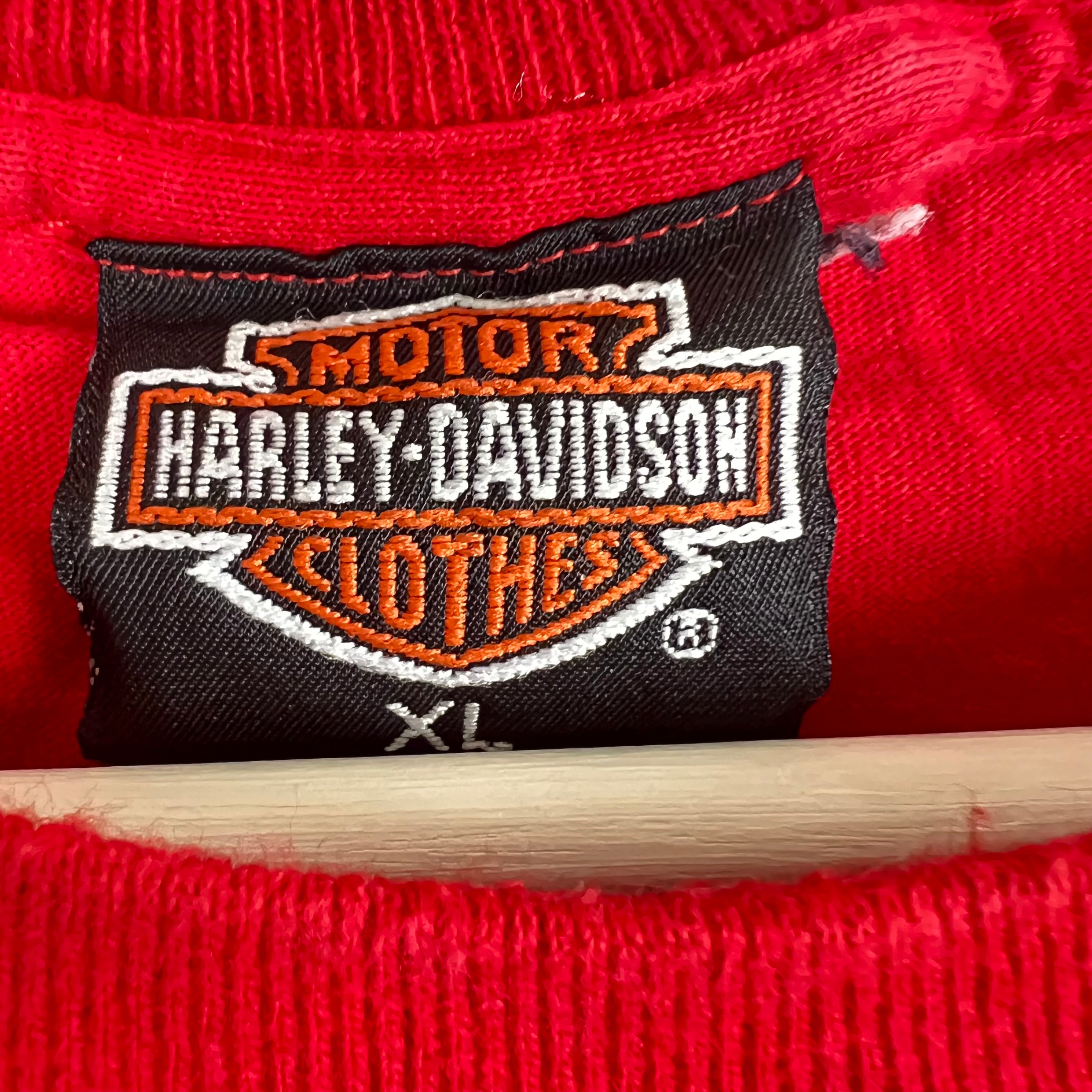 1989 Harley Davidson Hartford, CT Eagle Tee Red