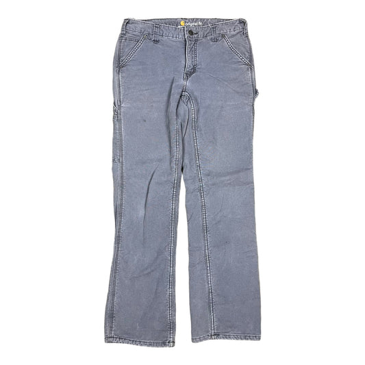 Vintage Carhartt Original Fit Insulated Carpenter Pants Grey