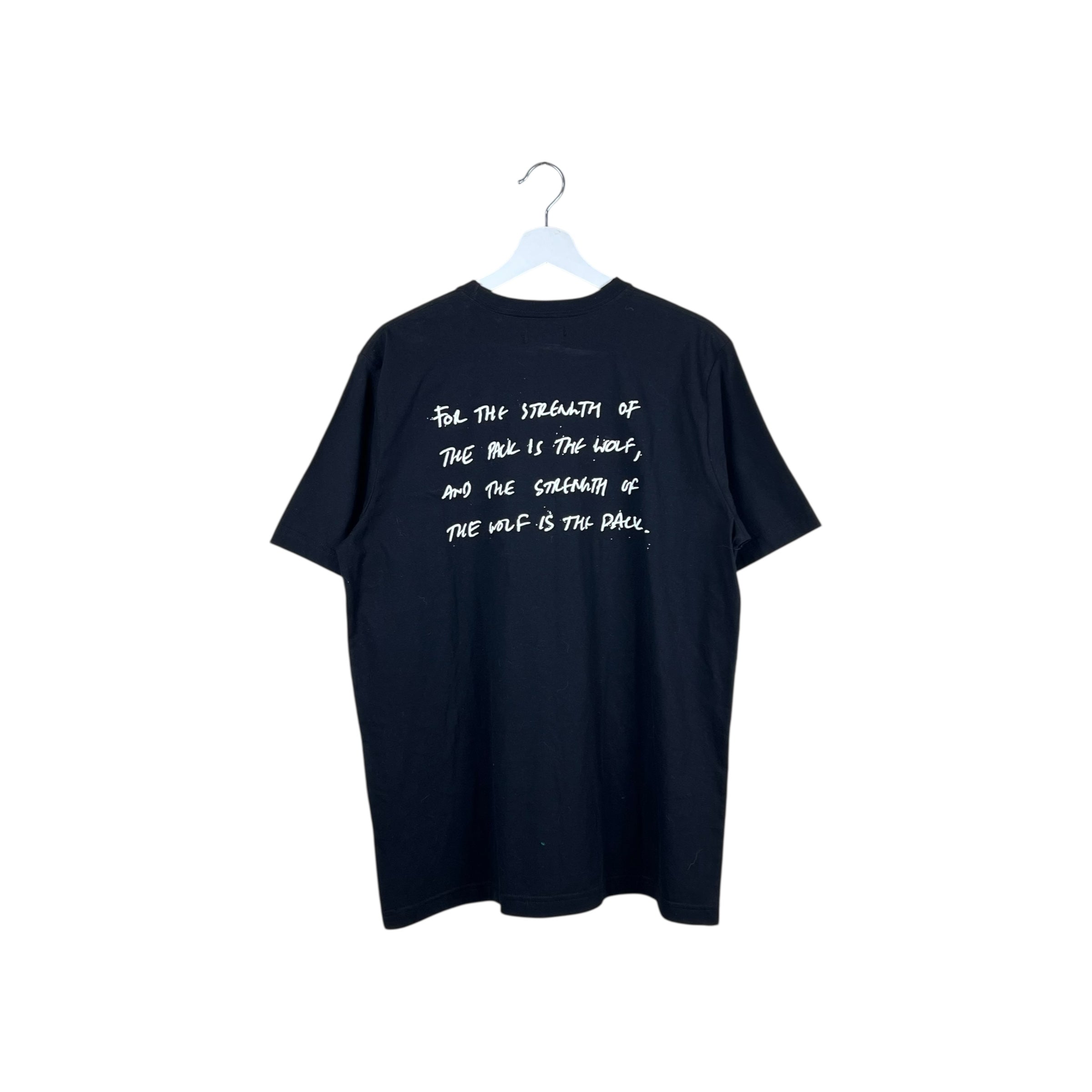 Raised By Wolves Strength Tee Black