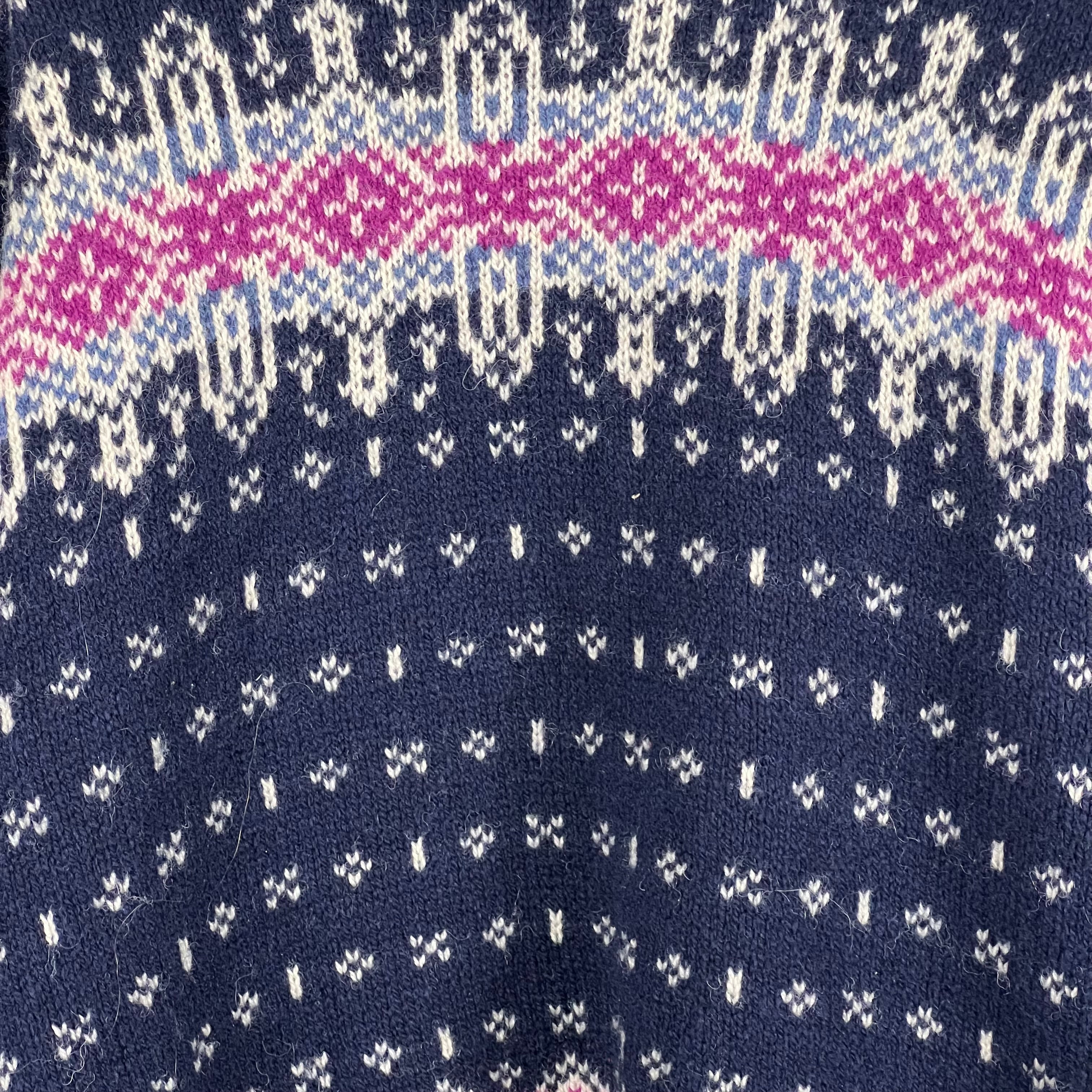 Vintage L.L. Bean Women’s Nordic Wool Cardigan