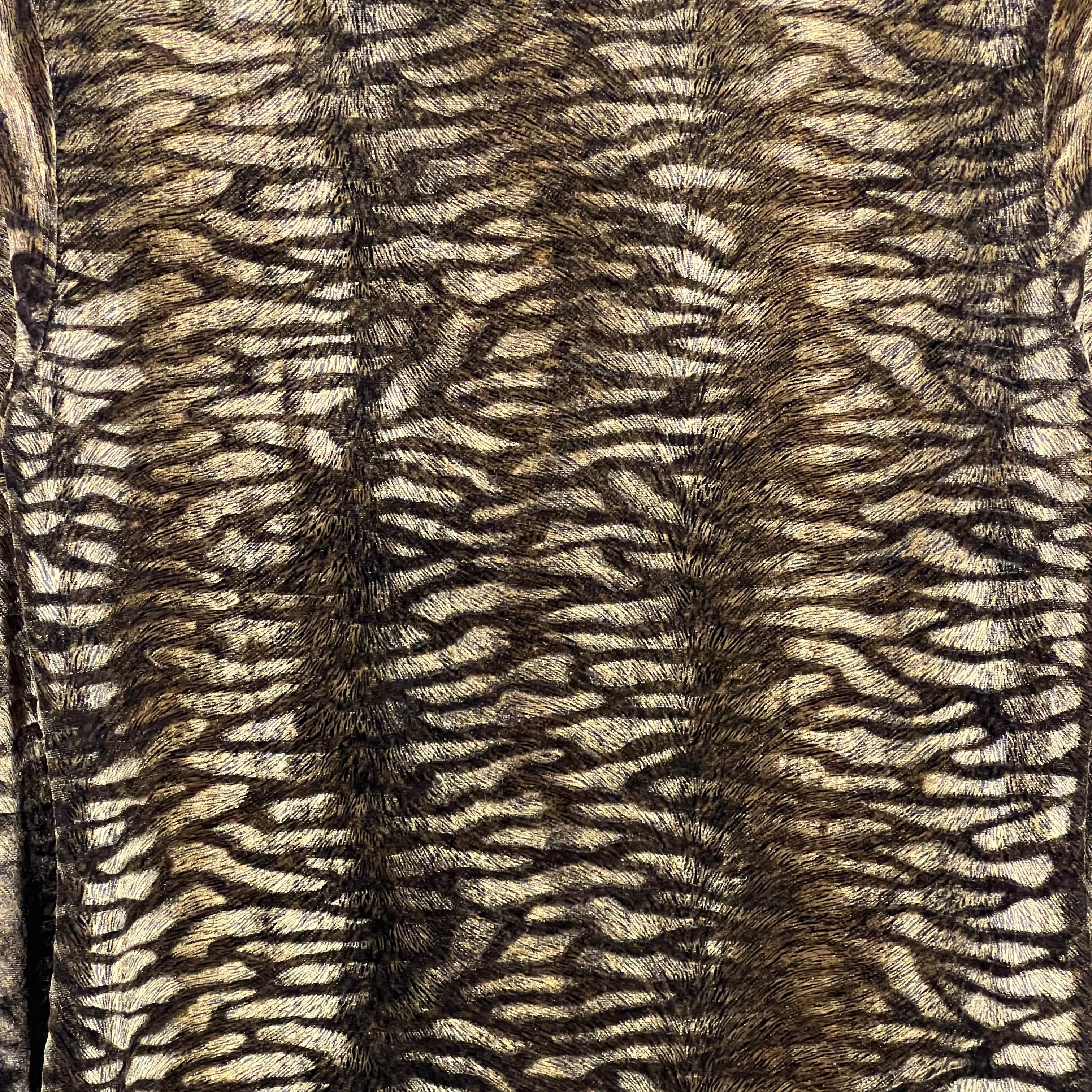 Vintage Women’s Animal Print Longsleeve Top