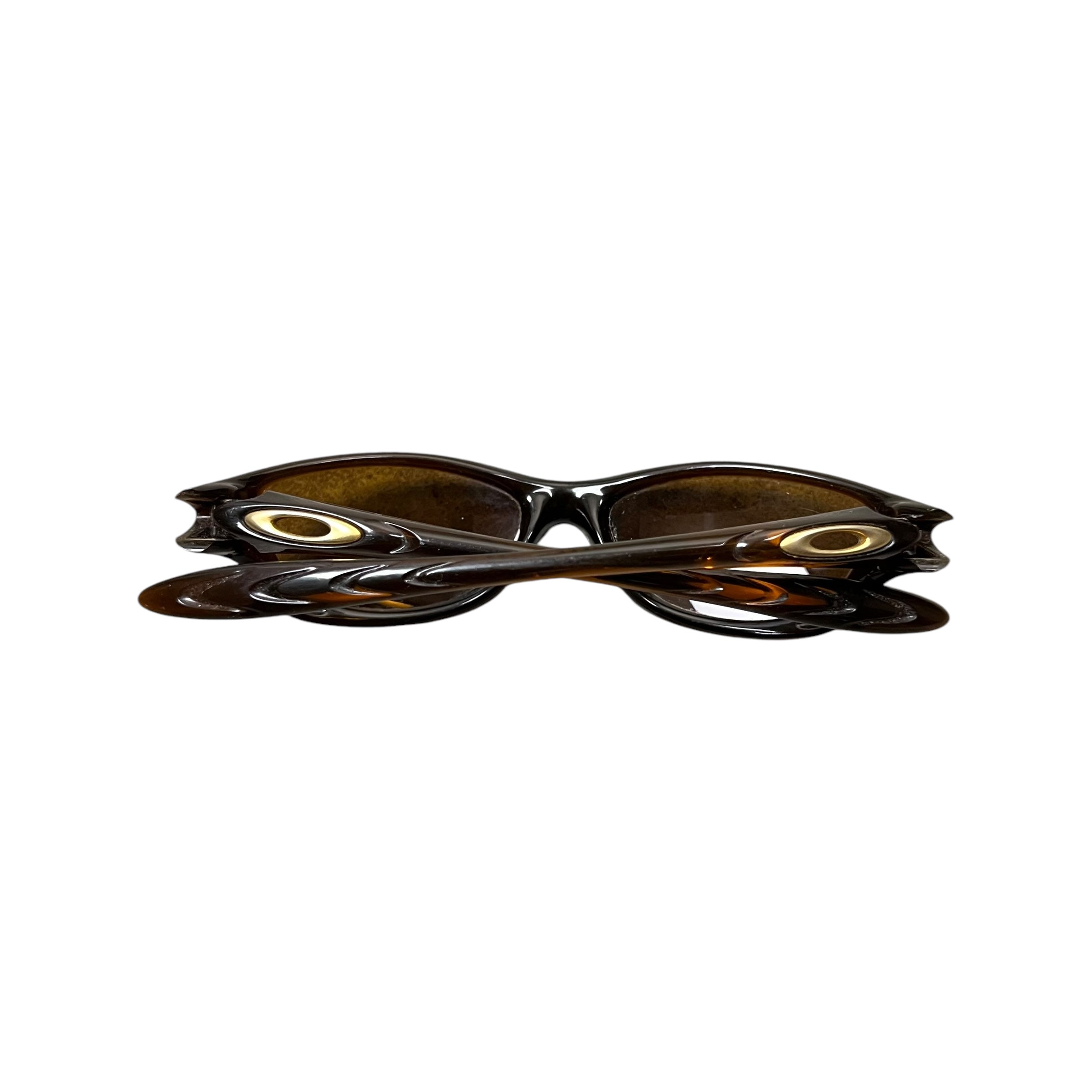 2003 Oakley Fate Sunglasses Dark Brown