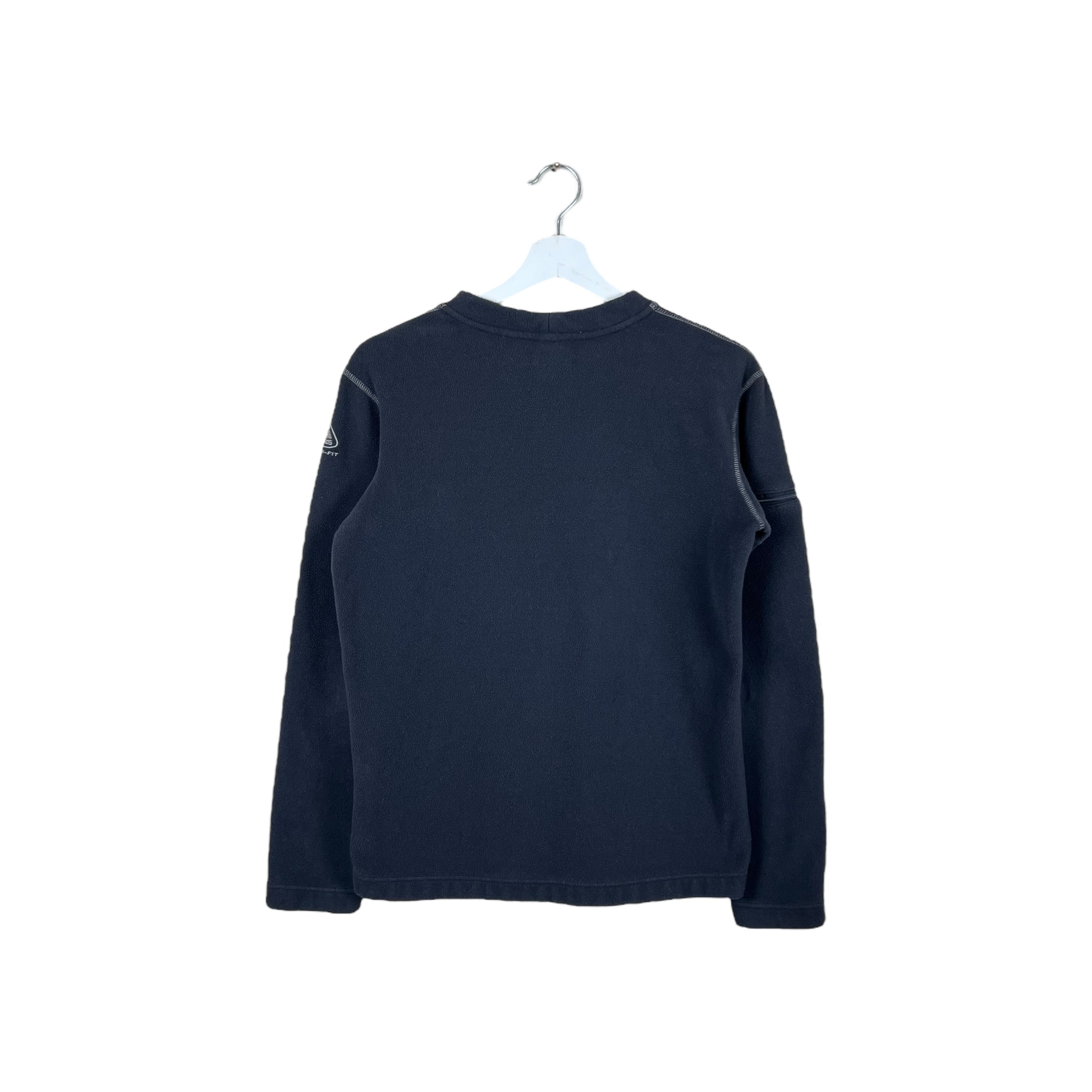 Vintage Y2K Nike ACG Thermal-Fit Fleece Pullover Black