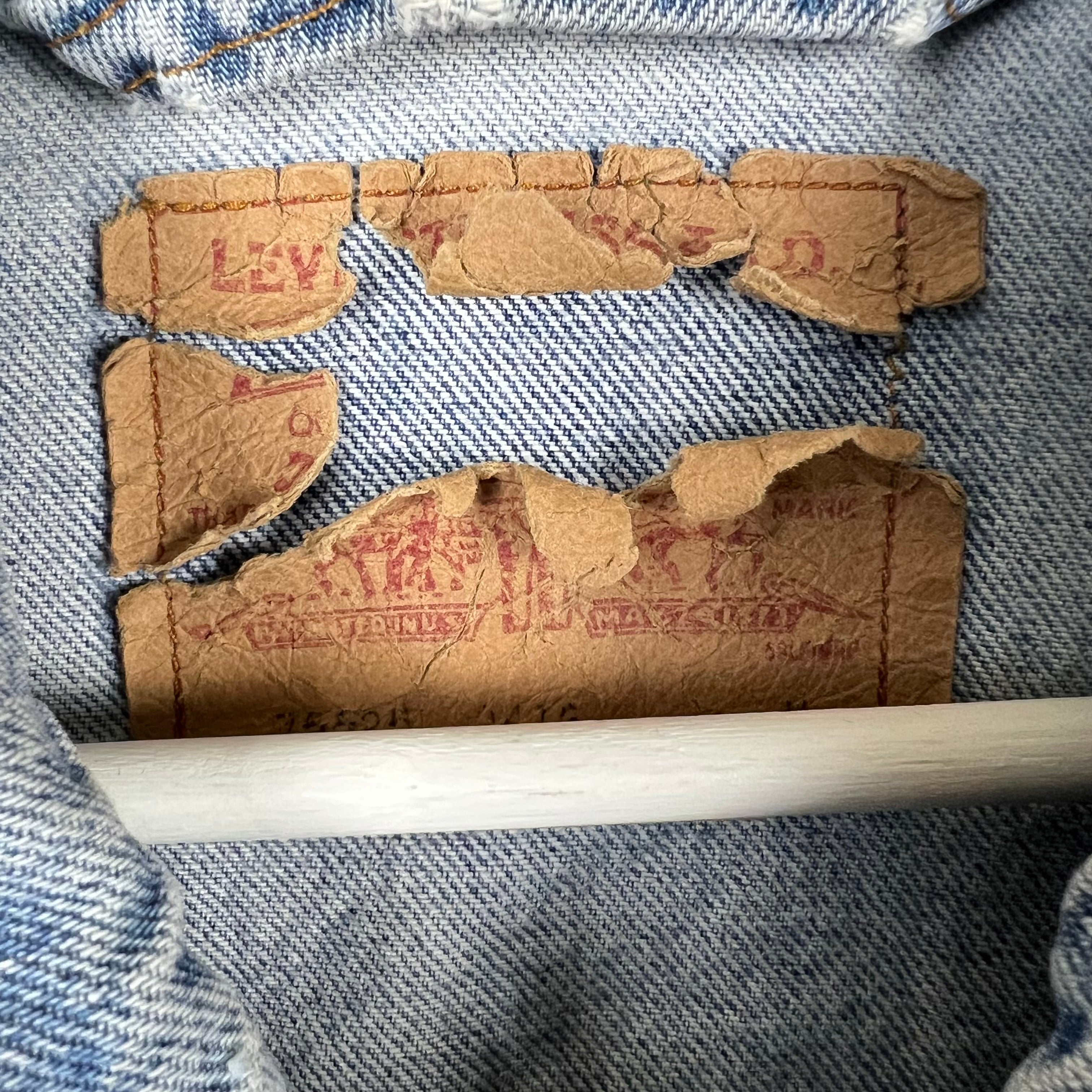 Vintage Levi’s Denim Trucker Jacket Light Wash