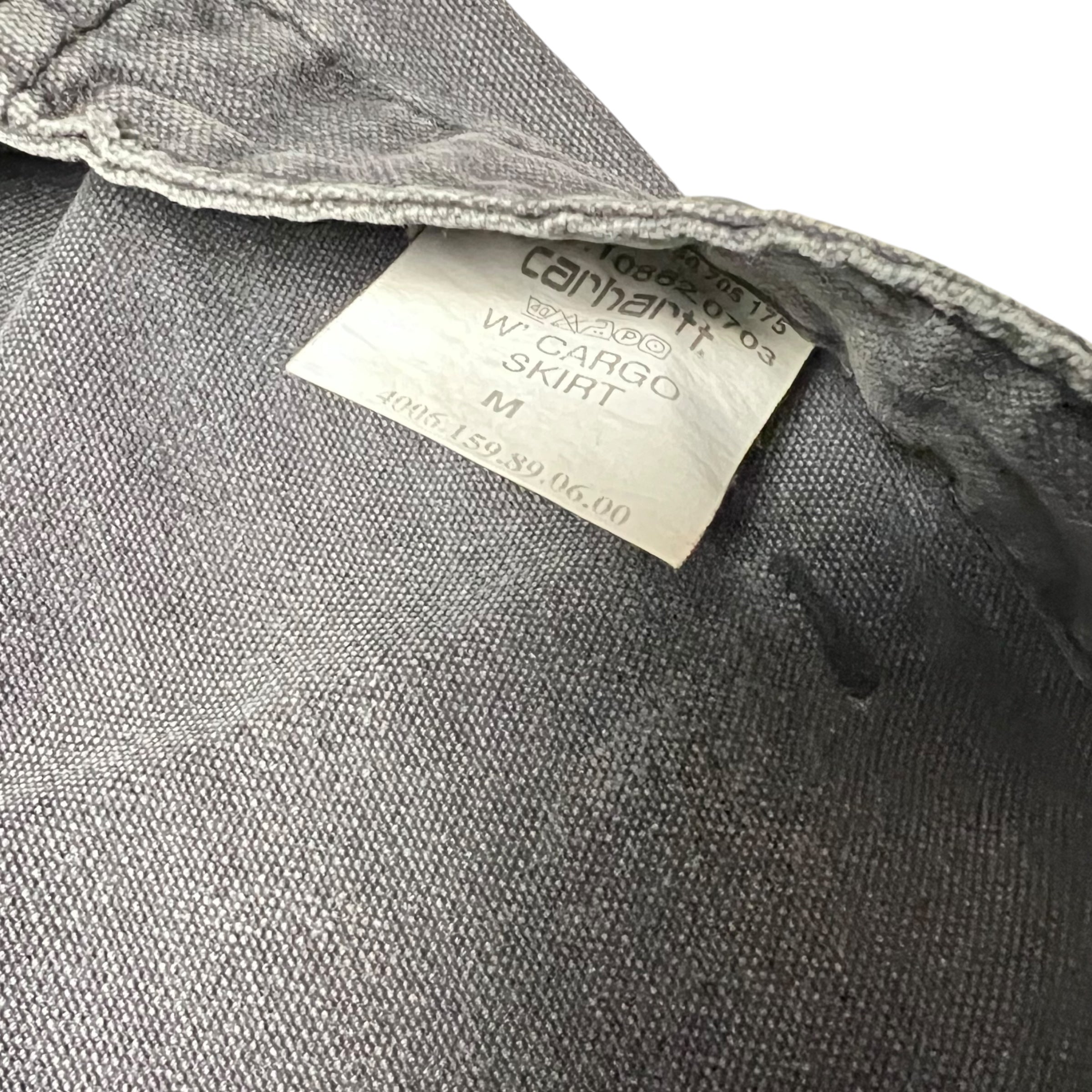 Vintage Carhartt Women’s Cargo Skirt Washed Black