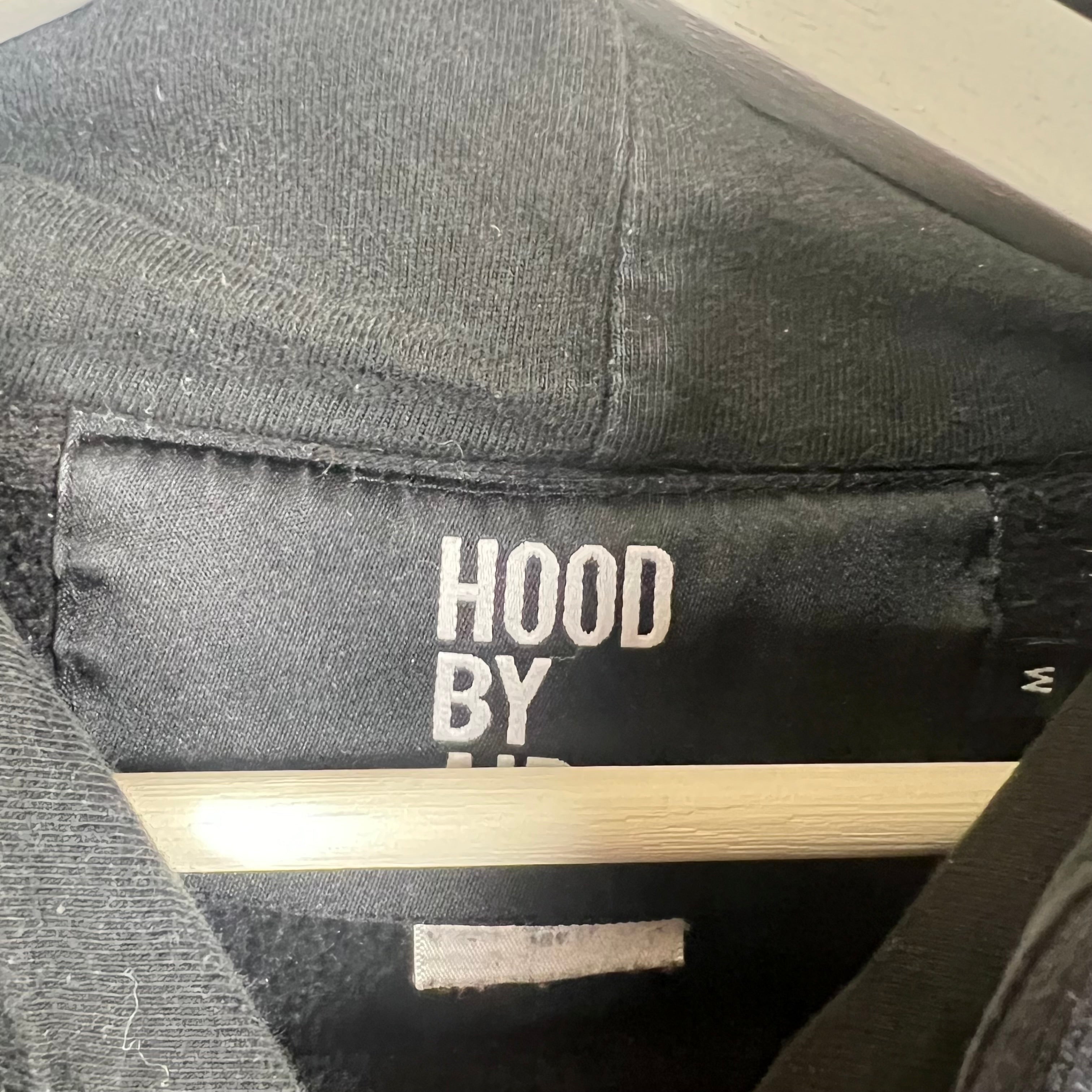 Vintage Hood By Air Radar Hoodie Black