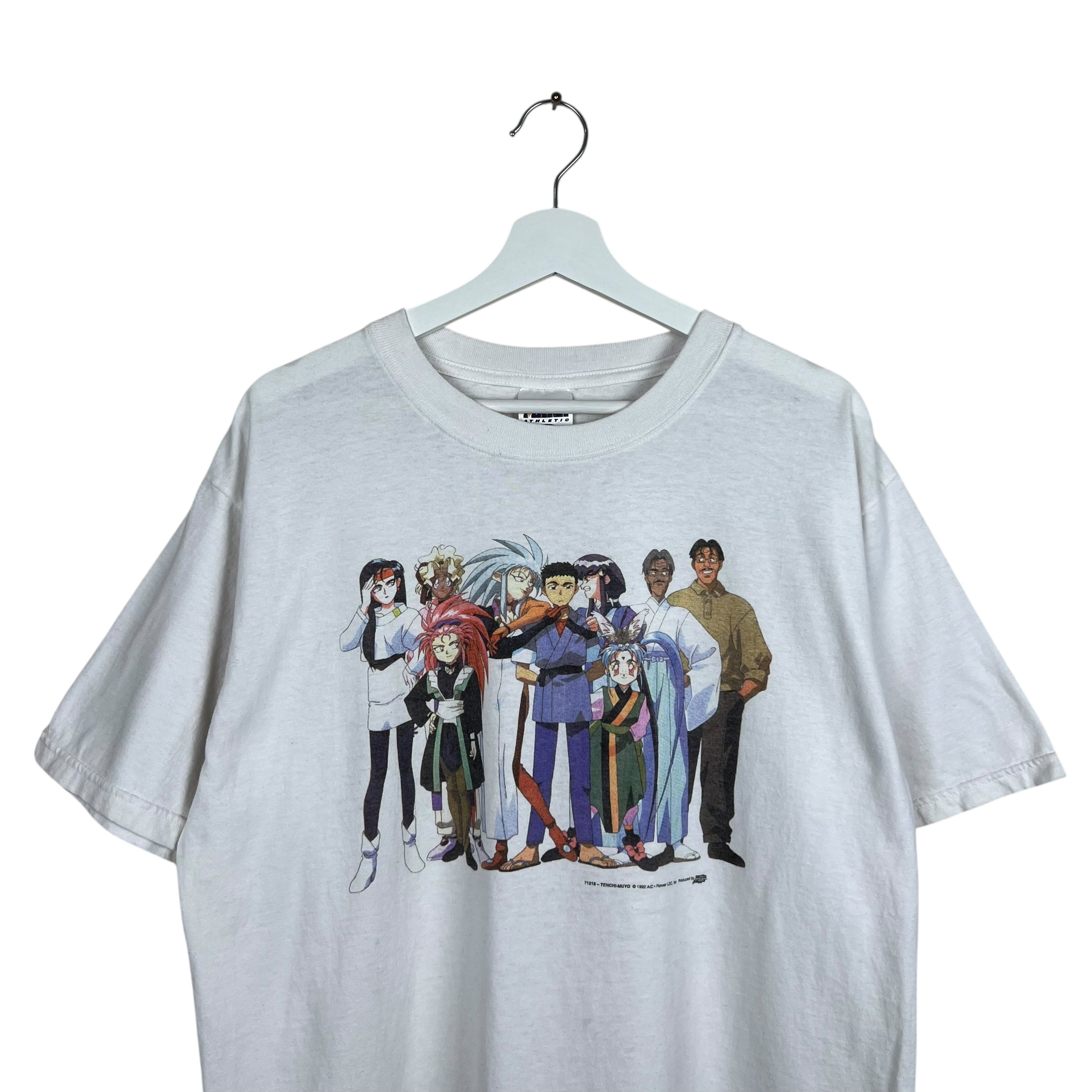 1992 Tenchi Muyo Cast Tee White