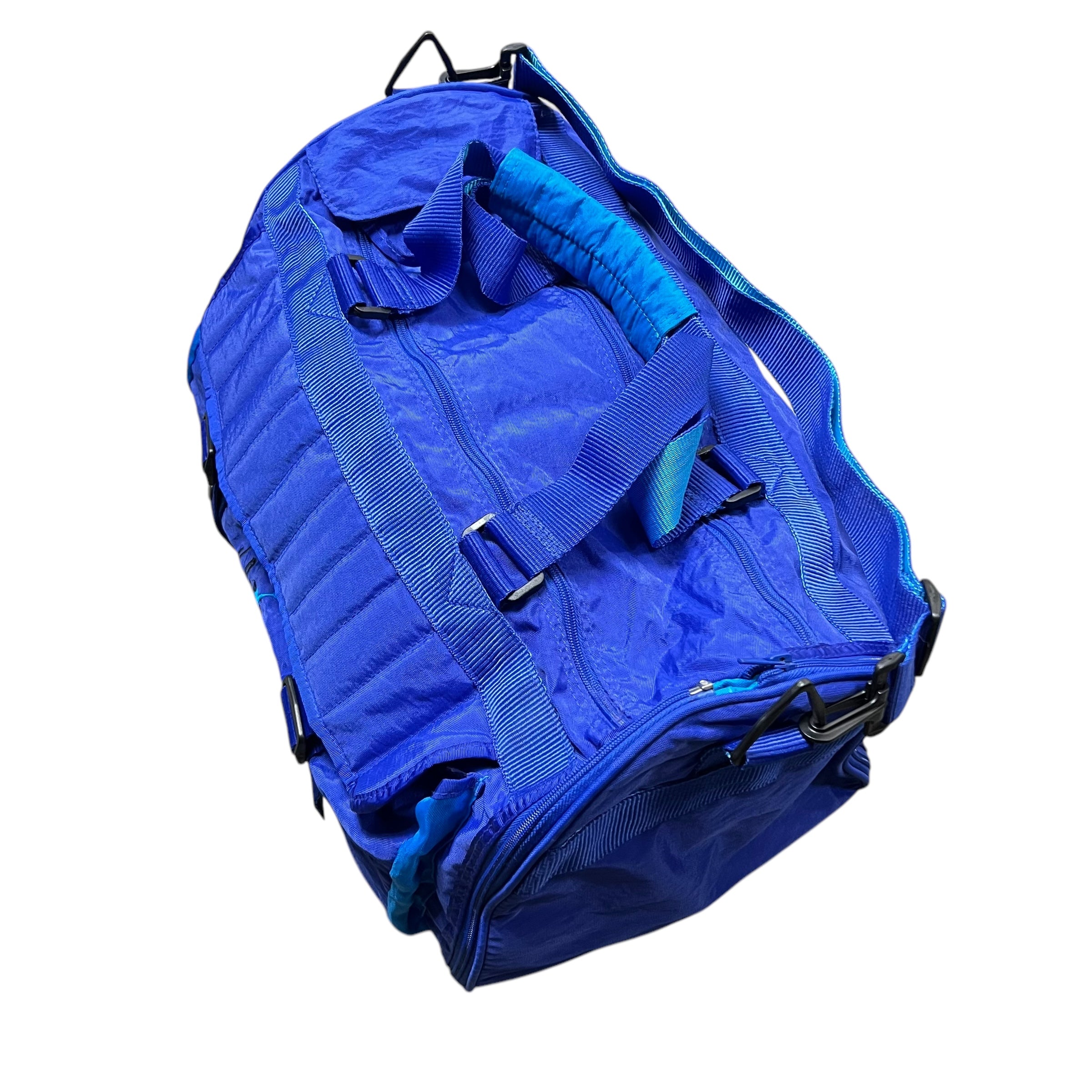 Vintage 80’s Nike Air Jordan Sports Duffle Bag Teal/Purple