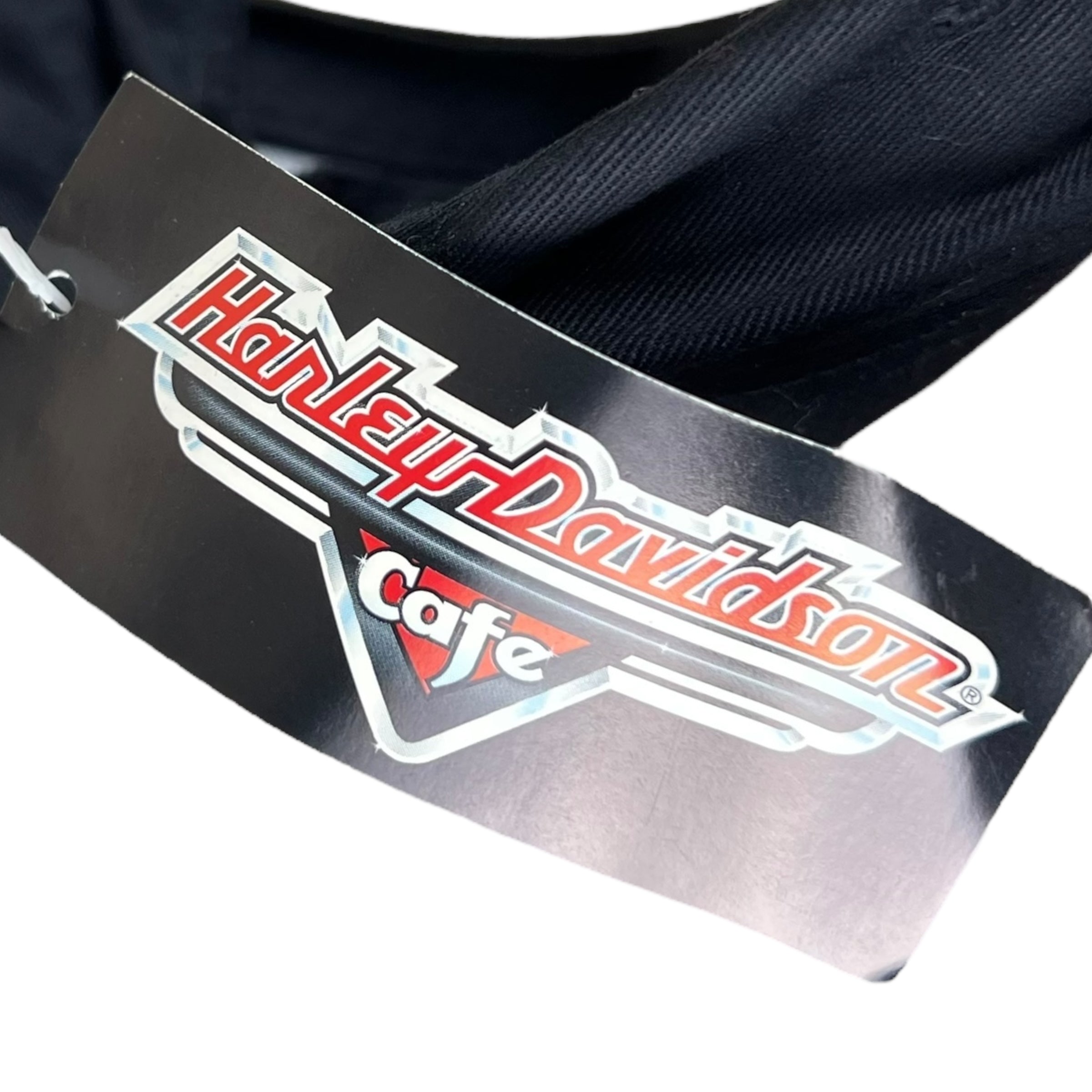 Vintage Harley Davidson Las Vegas Cafe Logo SnapBack Black