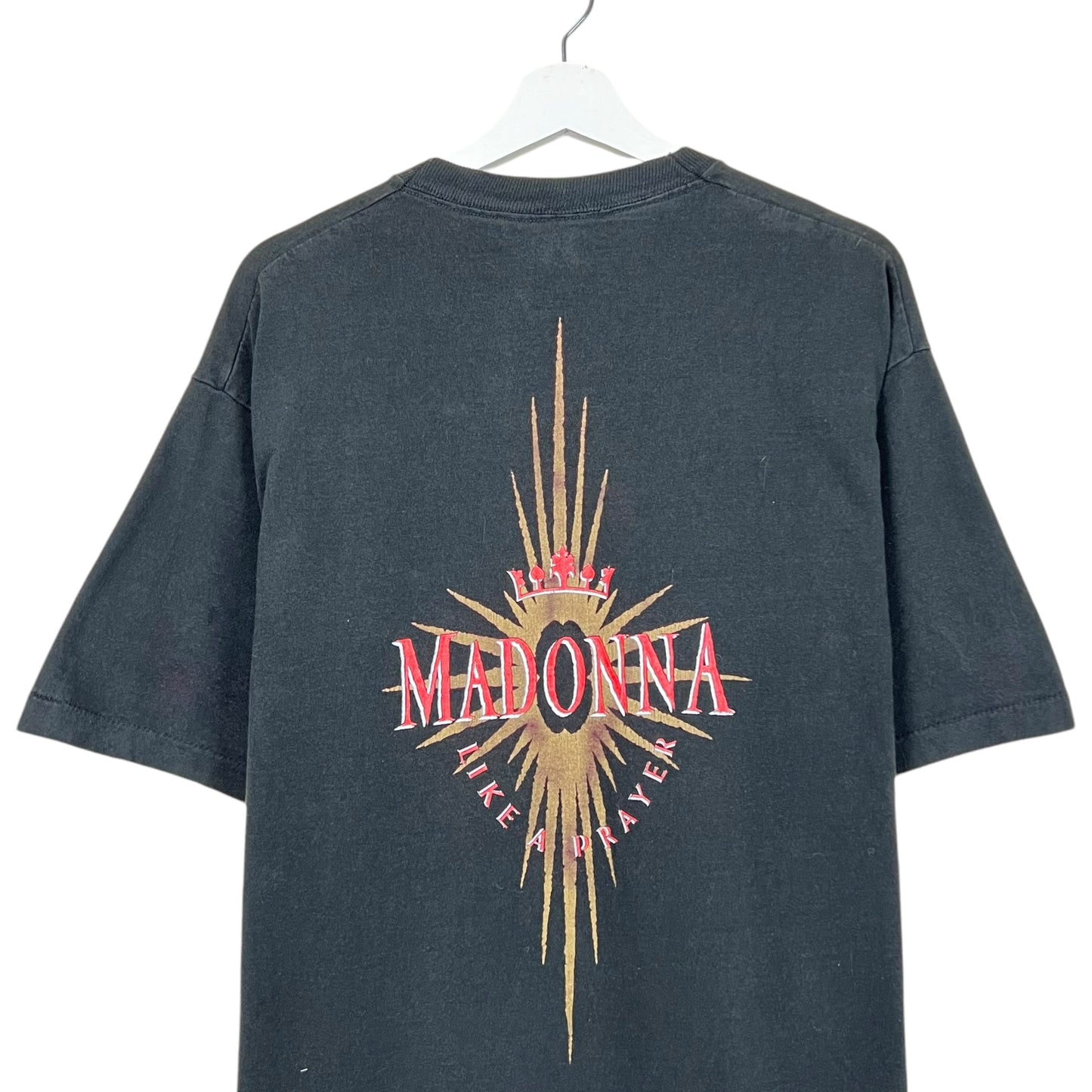 1989 Madonna “Like A Prayer” Album Promo Tee Black