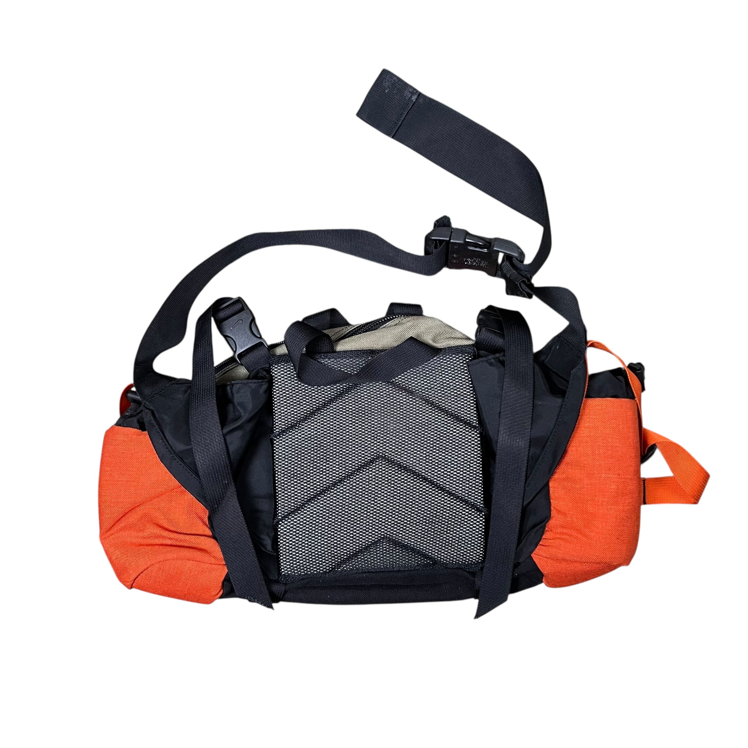 Vintage Nike ACG Twin Solo Hiking Waist Bag Orange/Green