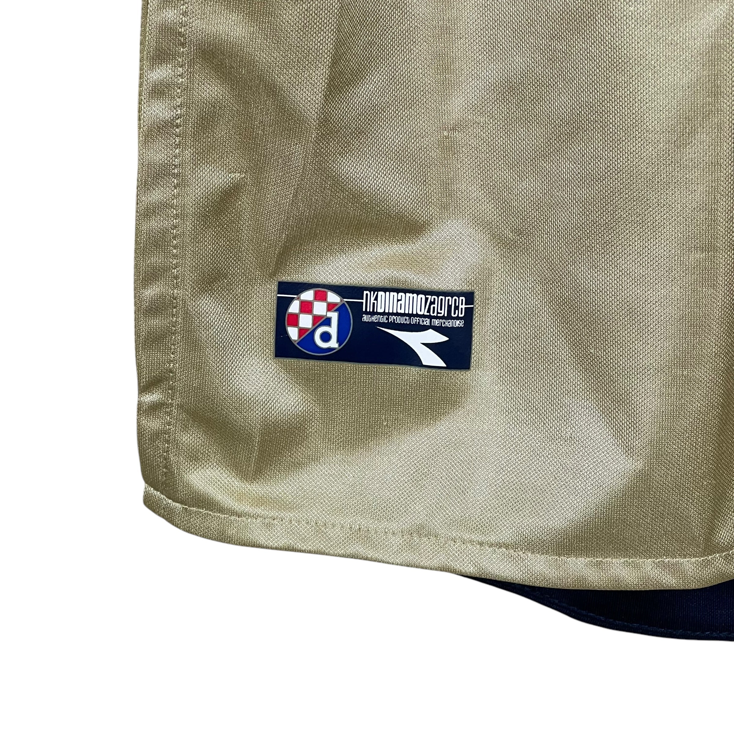 2010 Diadora Youth Dinamo Zagreb Blank Away Jersey