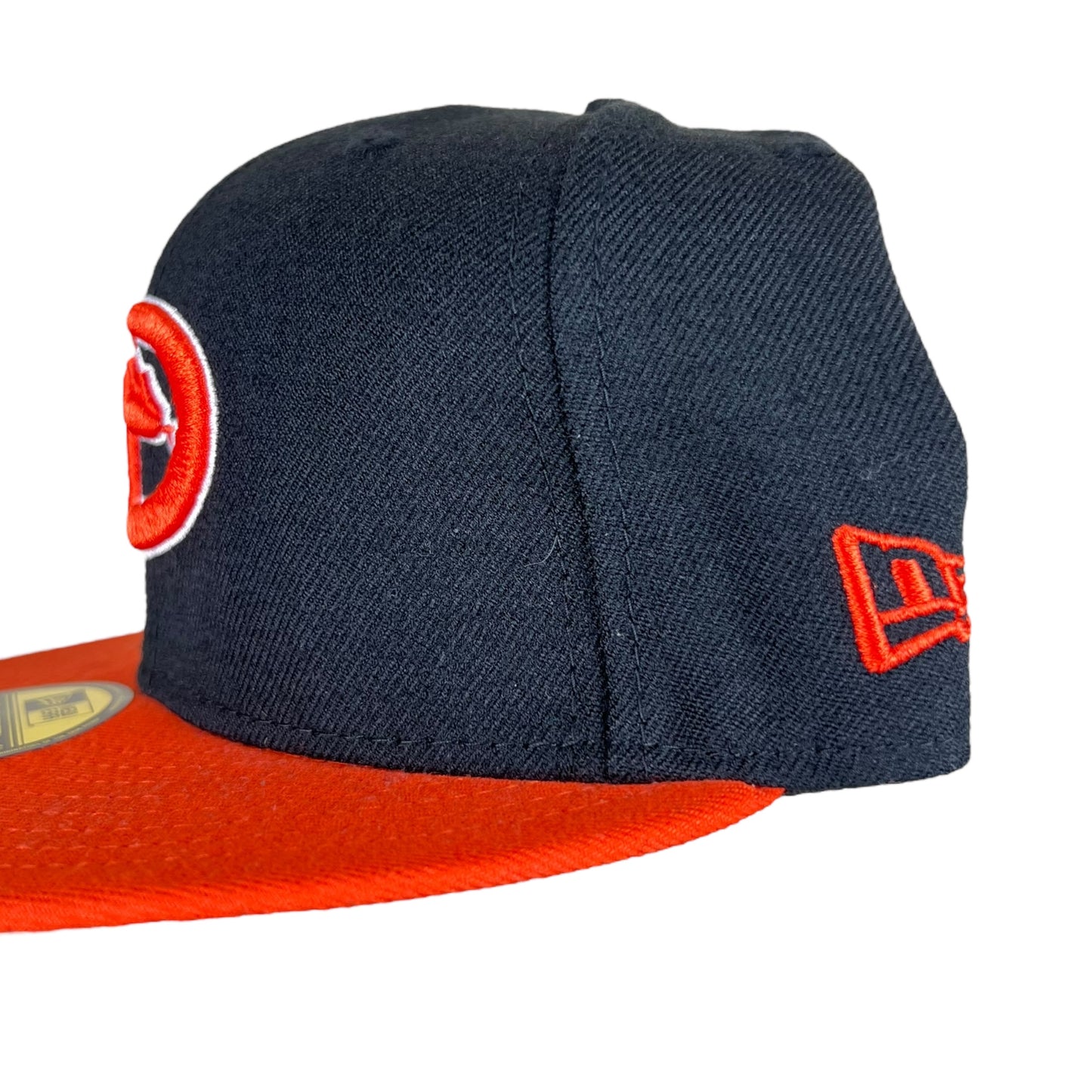 New Era MLB Arizona Diamondbacks Logo Fitted Hat Black/Orange