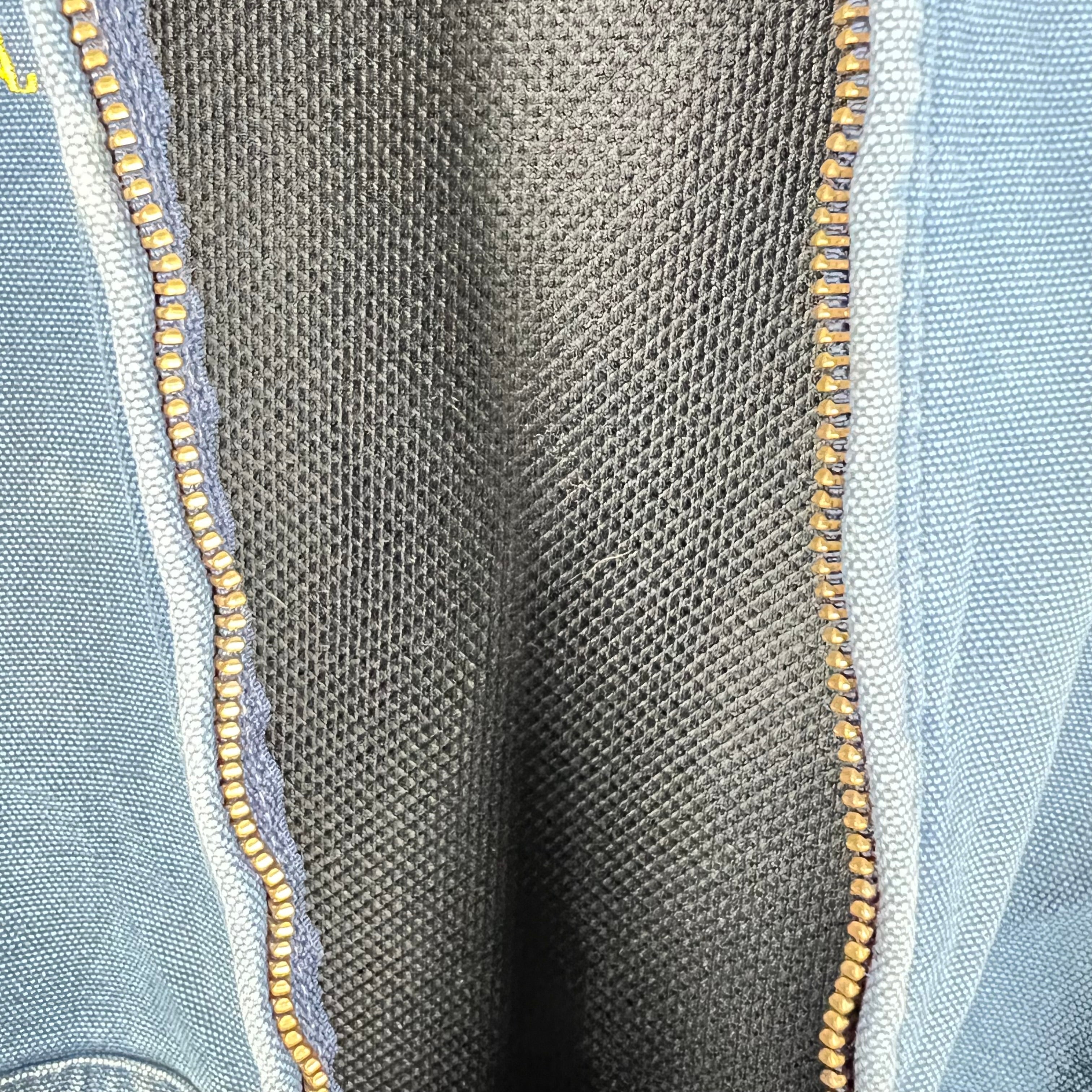 Vintage Carhartt Insulated Hooded Active Jacket Sun Faded Blue