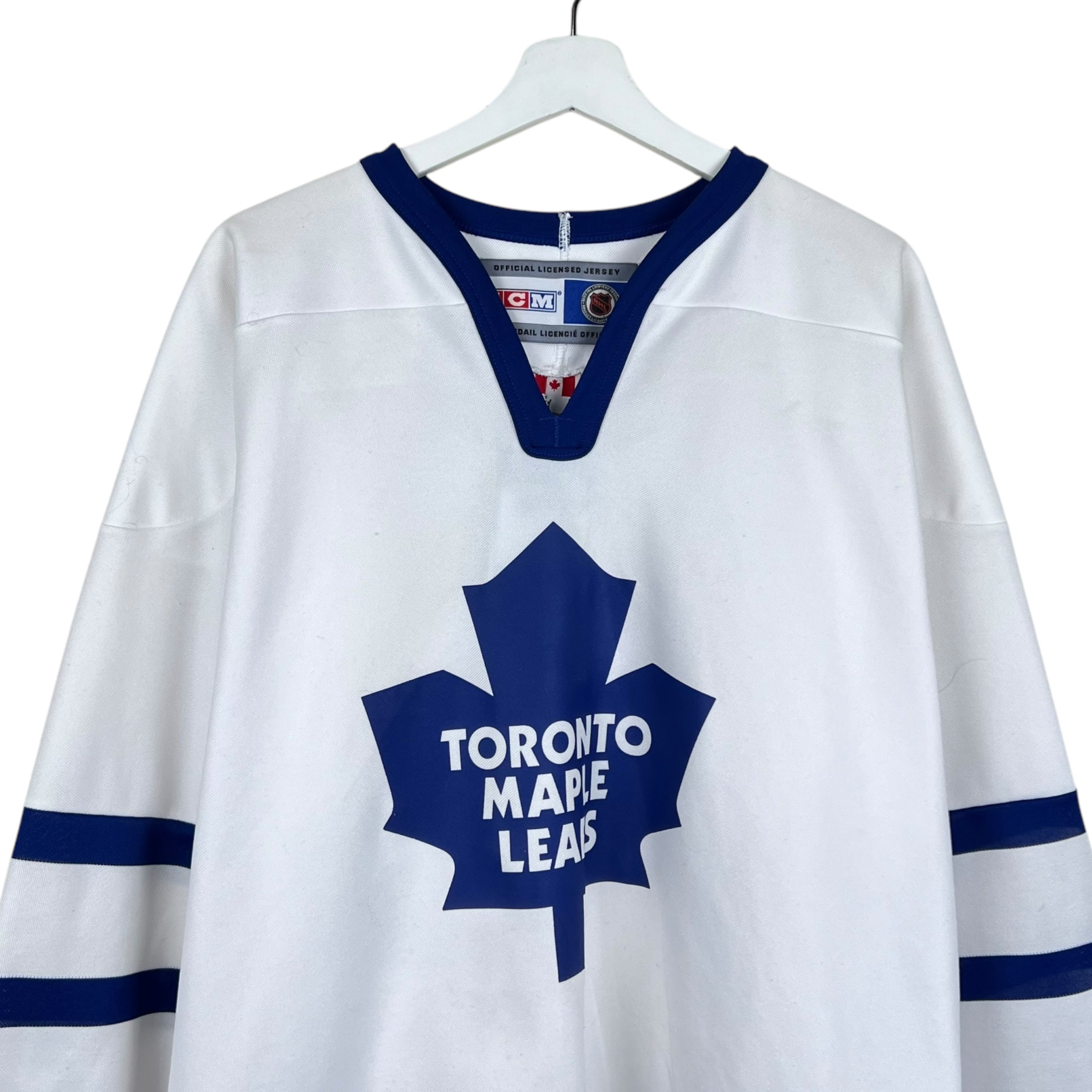 Vintage CCM Toronto Maple Leafs Blank Home Jersey