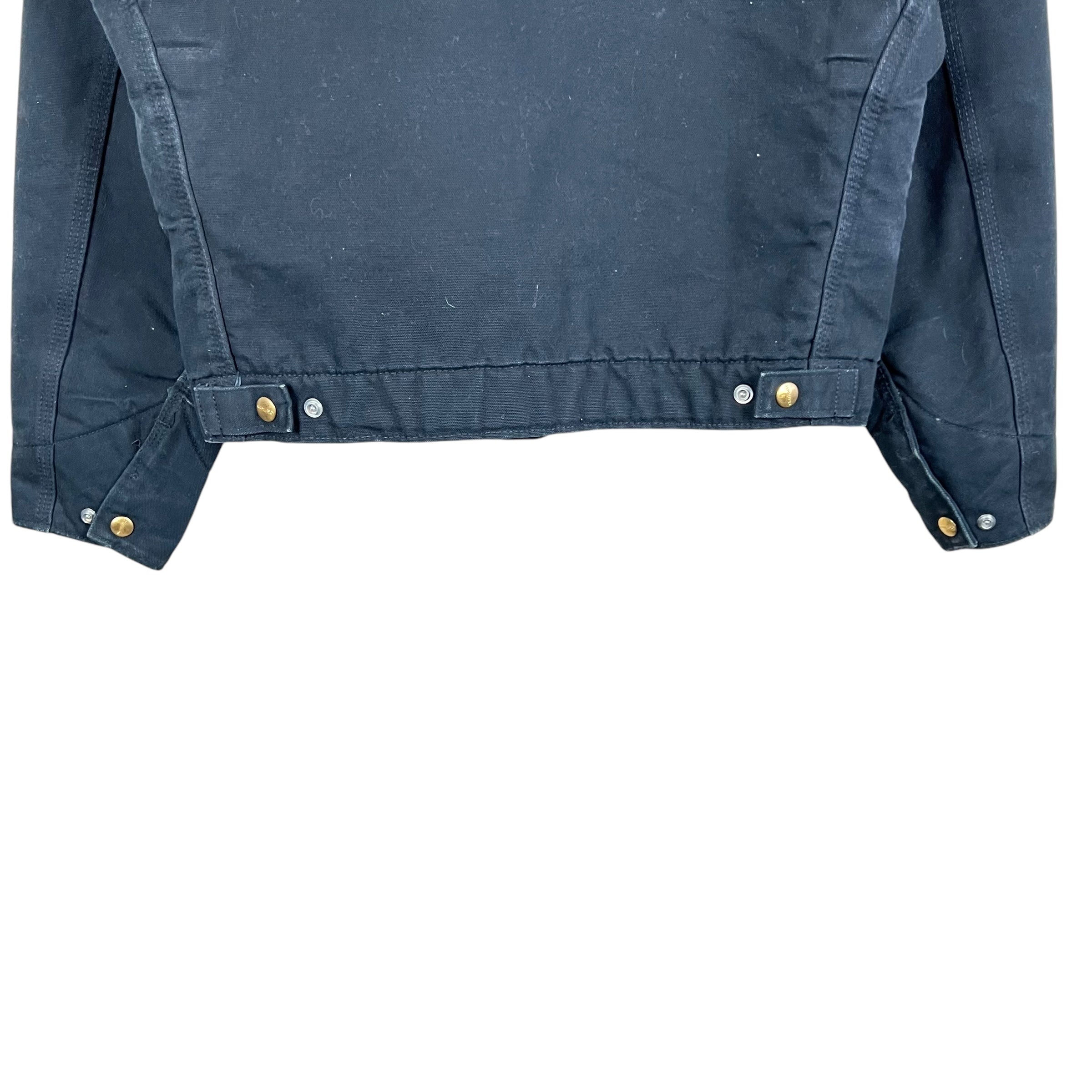 Vintage Carhartt Blanket Lined Detroit Jacket Jet Black