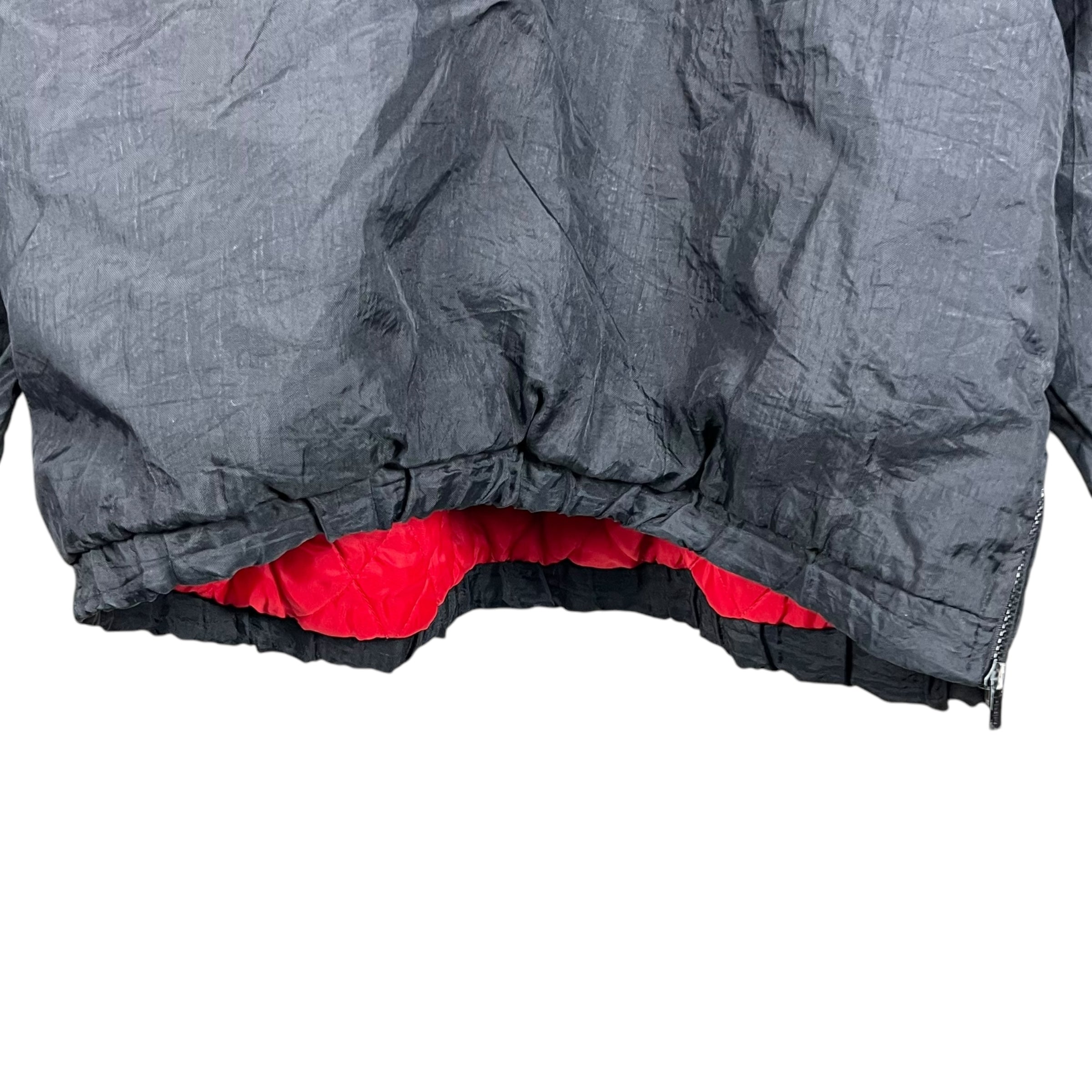 Vintage Starter NHL Ottawa Senators Half Zip Puffer Jacket Black