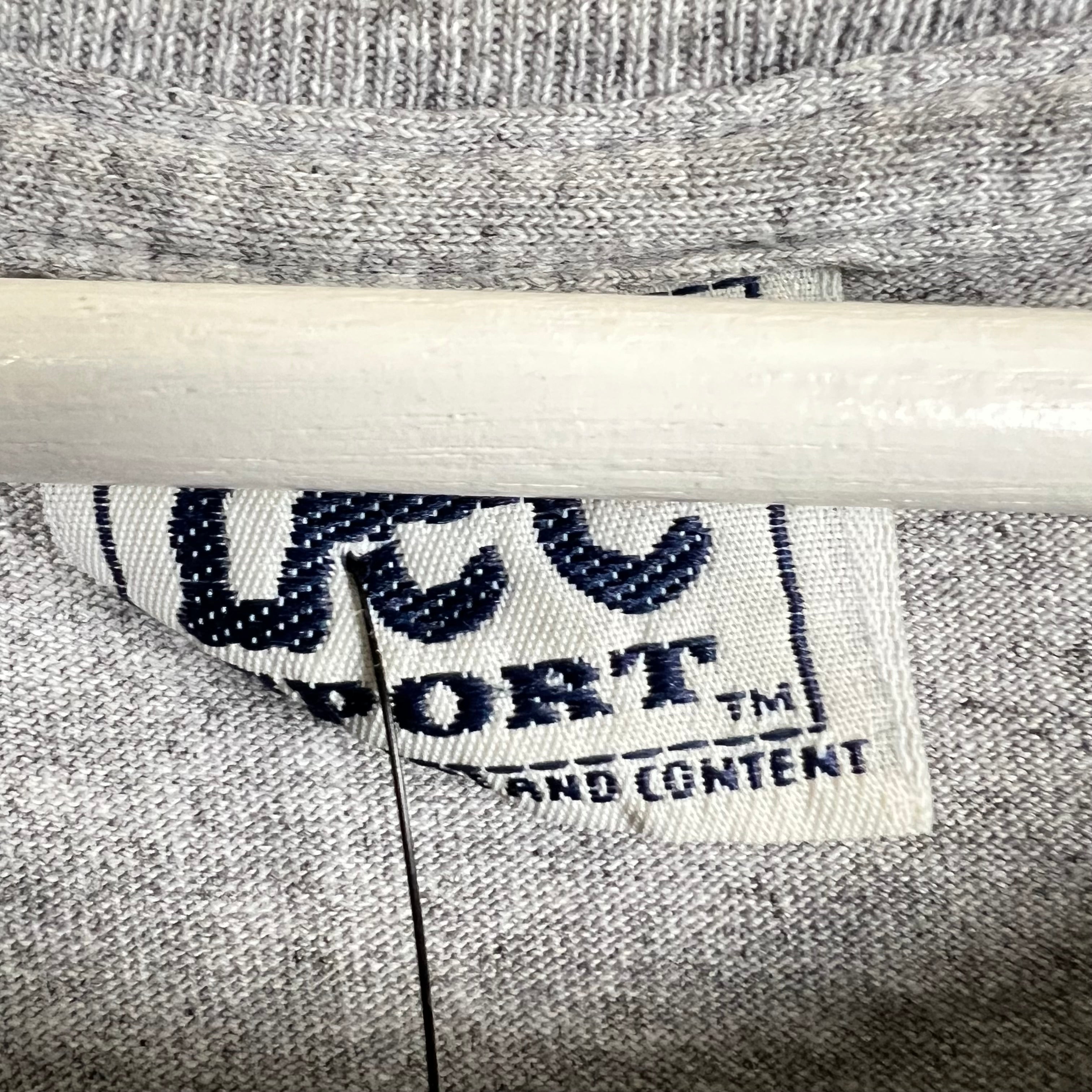 Vintage Lee Indiana Pacers Arch Logo Tee Heather Grey