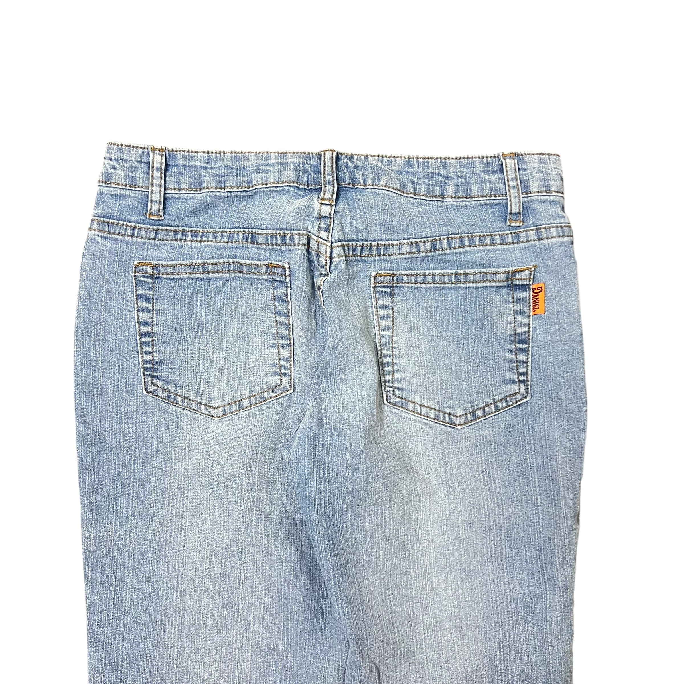 Vintage Daniel Women’s Bedazzled Design Jeans Regular Wash