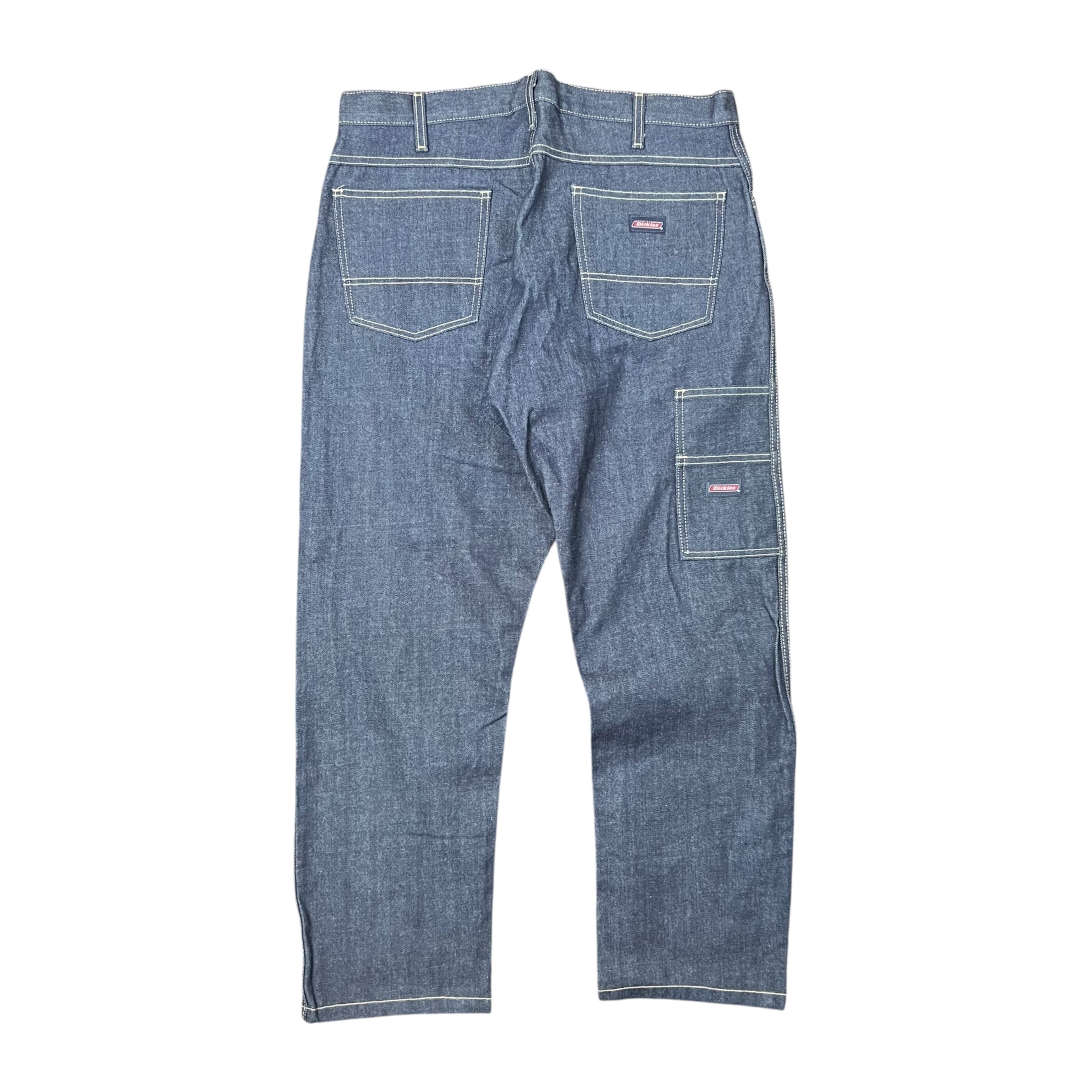 Vintage Dickies Loose Fit Heavyweight Denim Dark Indigo